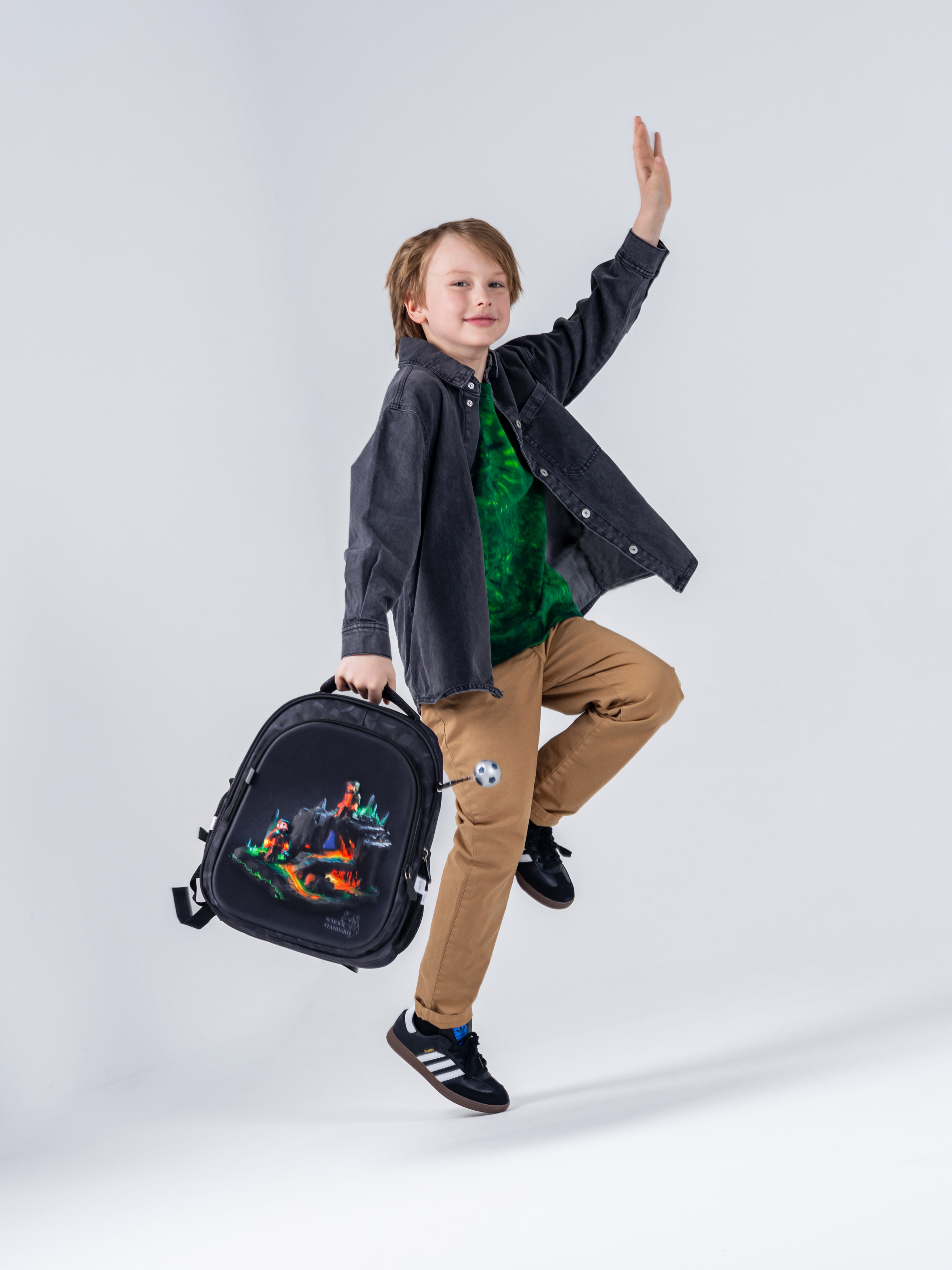 Рюкзак School Standard первокласснику набор 4 в 1 - фото 6