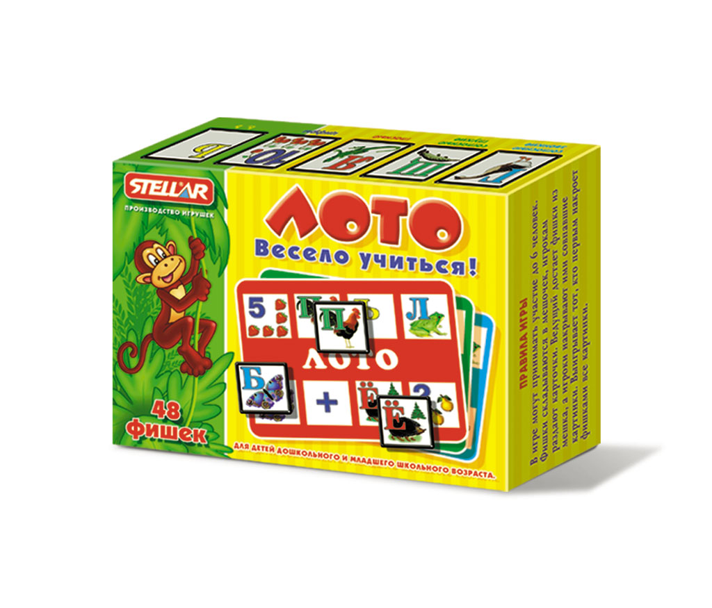 Настольная игра STELLAR Весело учиться - фото 1