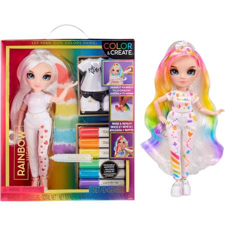 Кукла модельная Rainbow High Color and Create