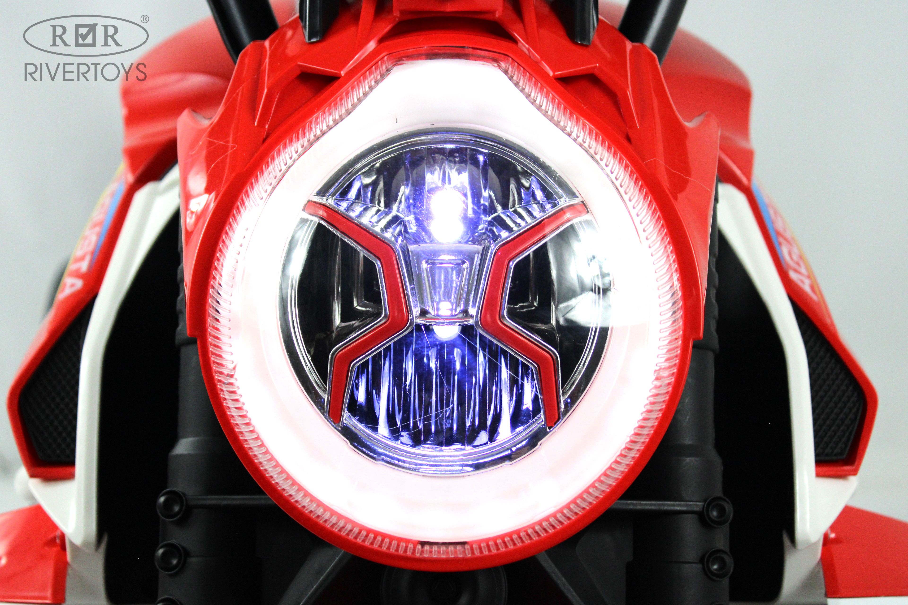 Электромобиль RIVERTOYS C111MC-RED - фото 16