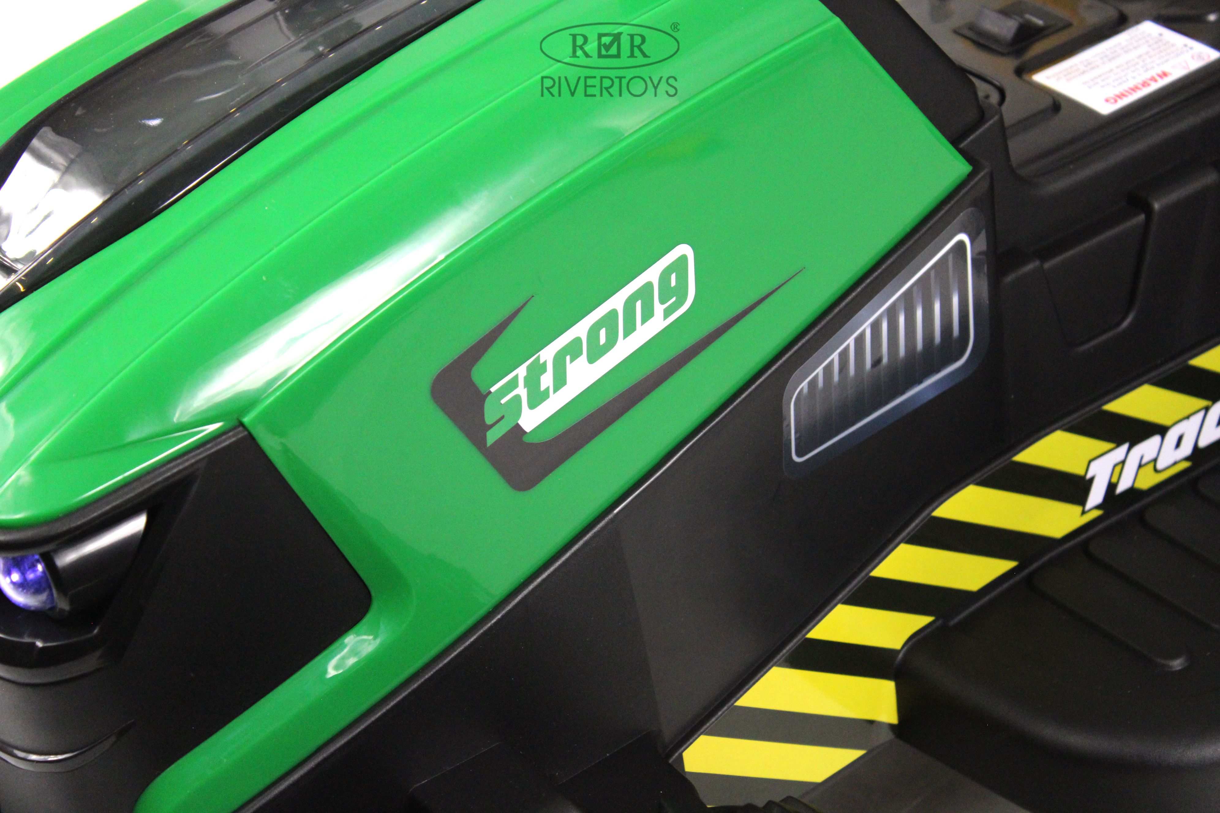 Электромобиль RIVERTOYS Z333VO-GREEN С пультом ДУ - фото 8