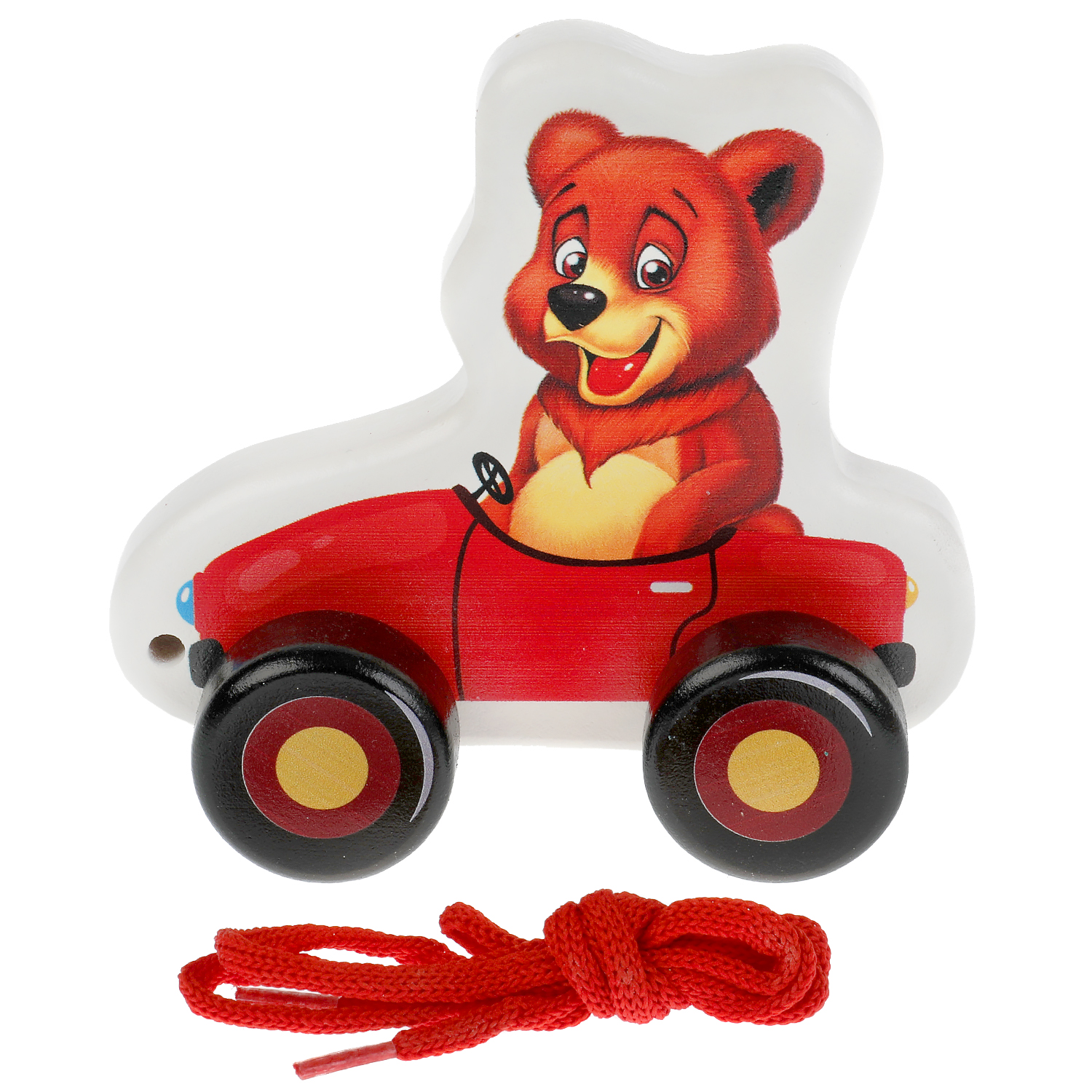 Игрушка Буратино каталка - фото 6