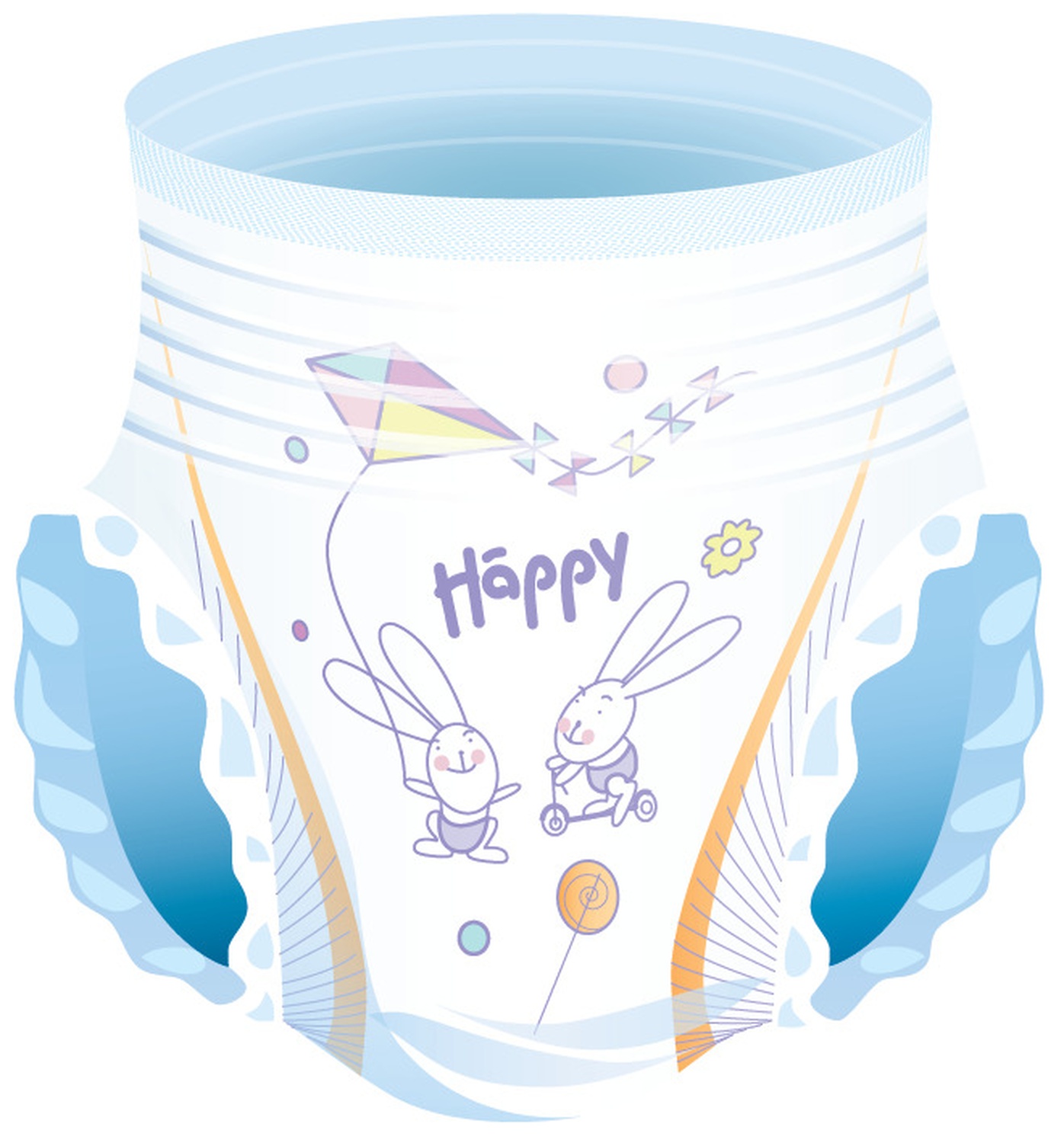 Трусики Bella baby Happy 4 (8-14 кг) 12 шт. - фото 2