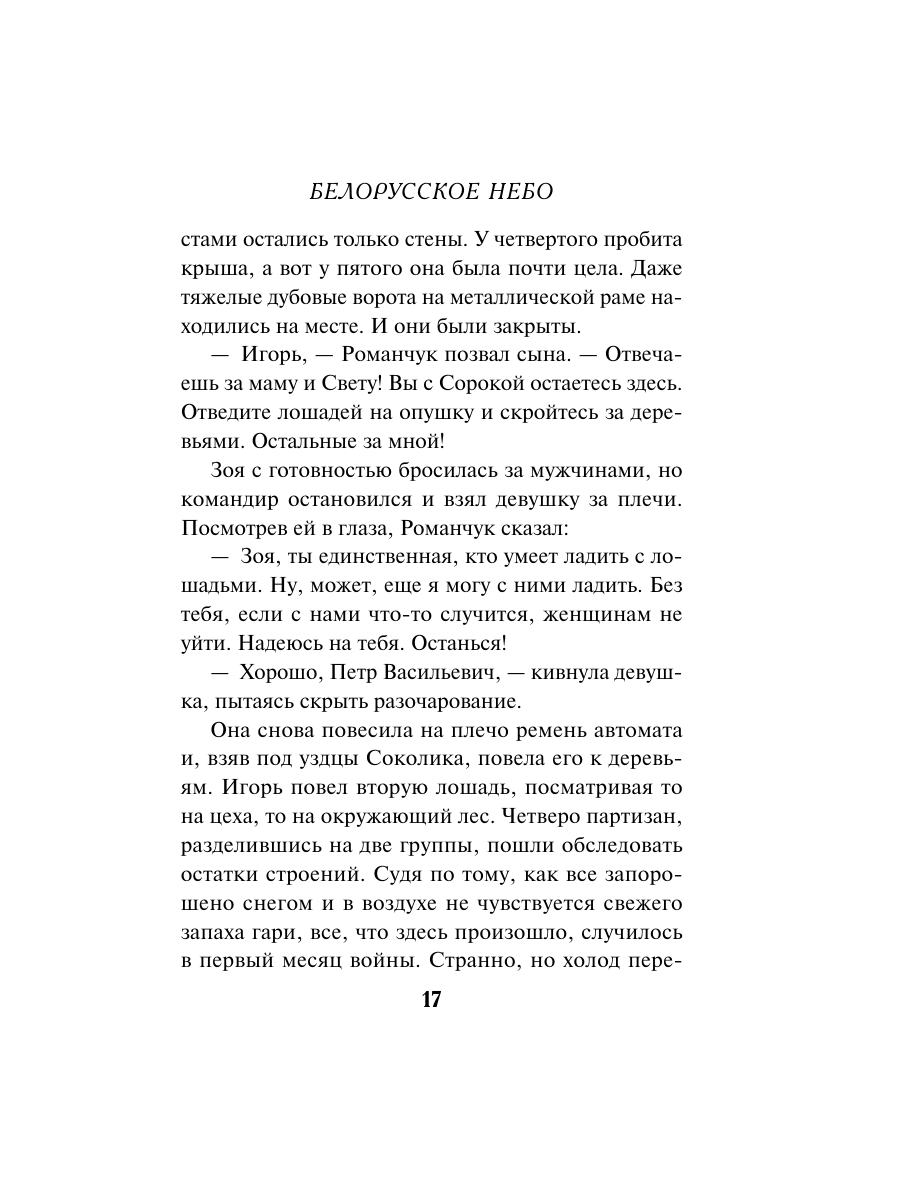 Книга Эксмо Белорусское небо - фото 14