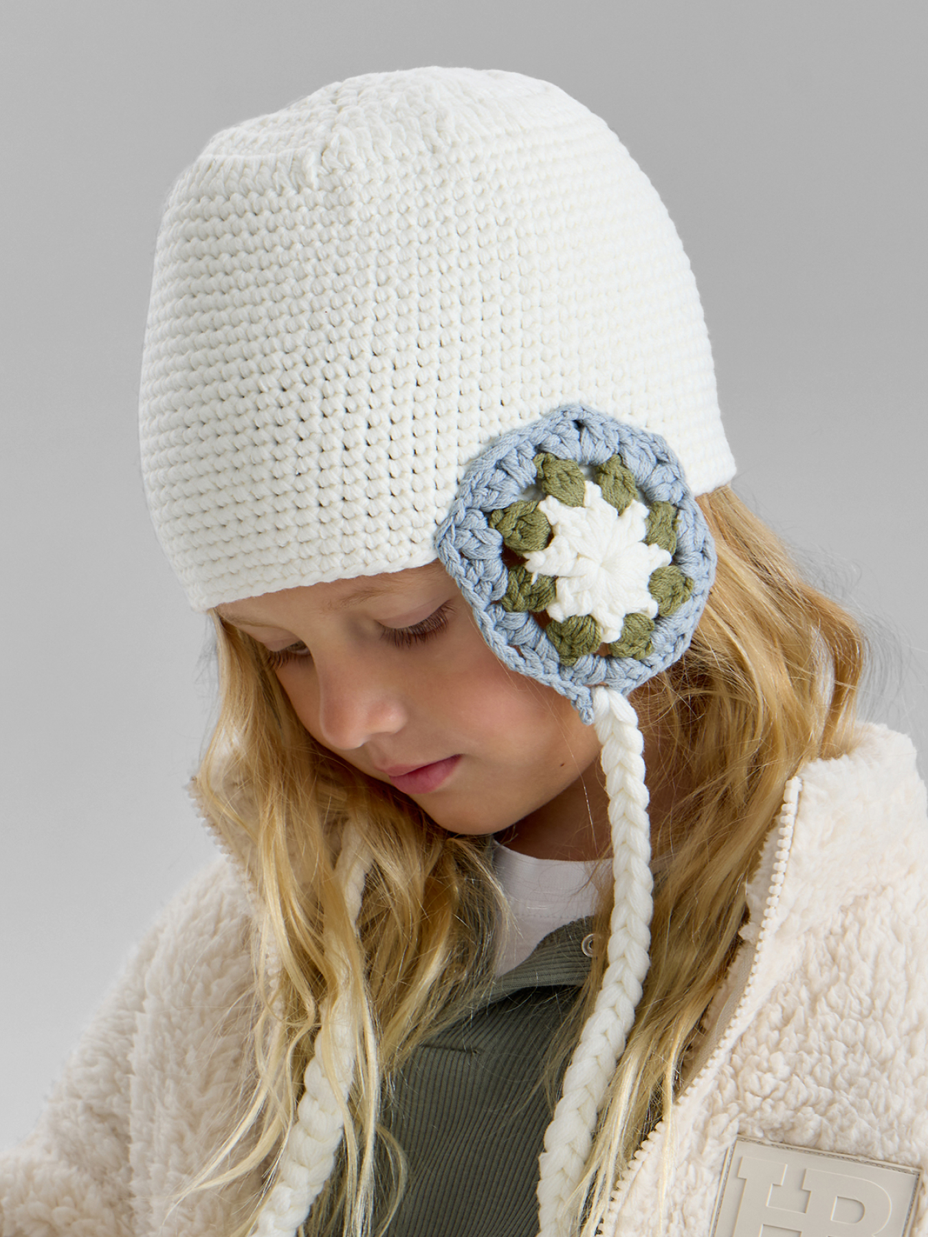 Шапка Happy Baby 88613-0_milky - фото 1