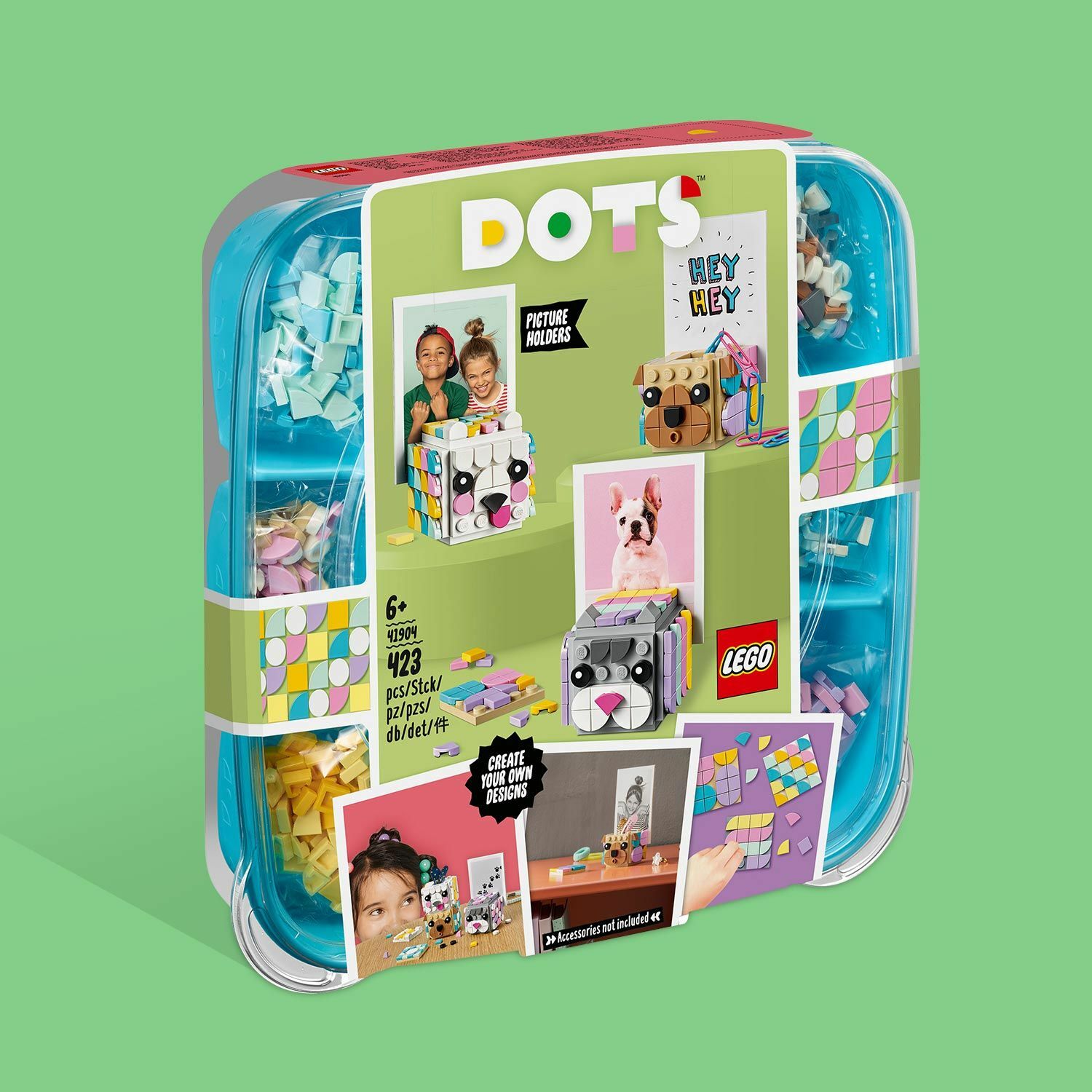 Конструктор LEGO DOTS Подставки для фото Животные - фото 4