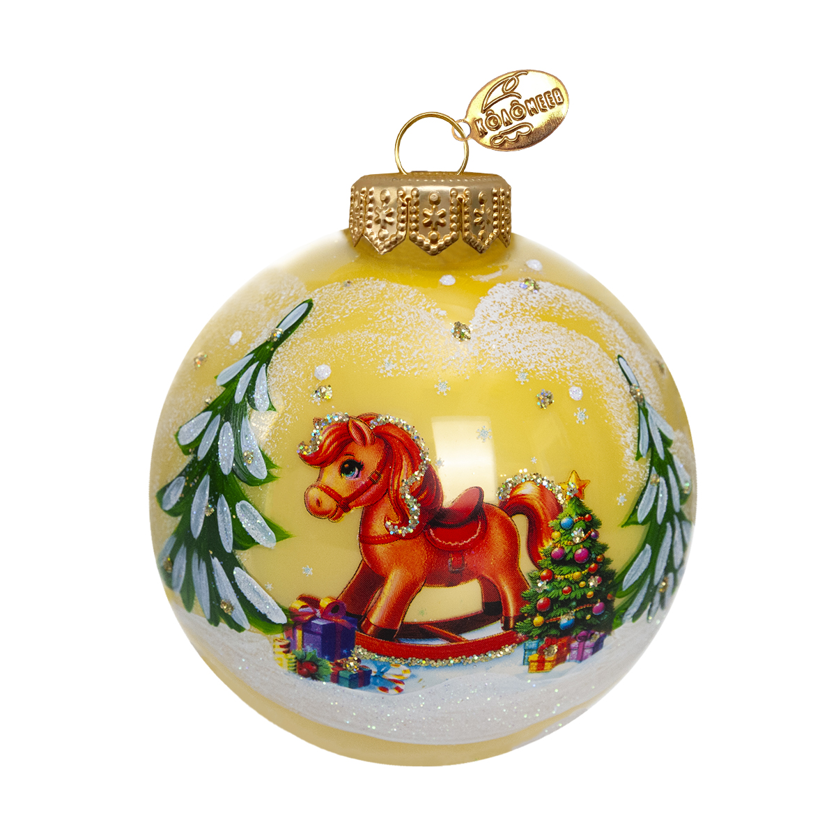 Елочное украшение Коломеев ручная работа - фото 2