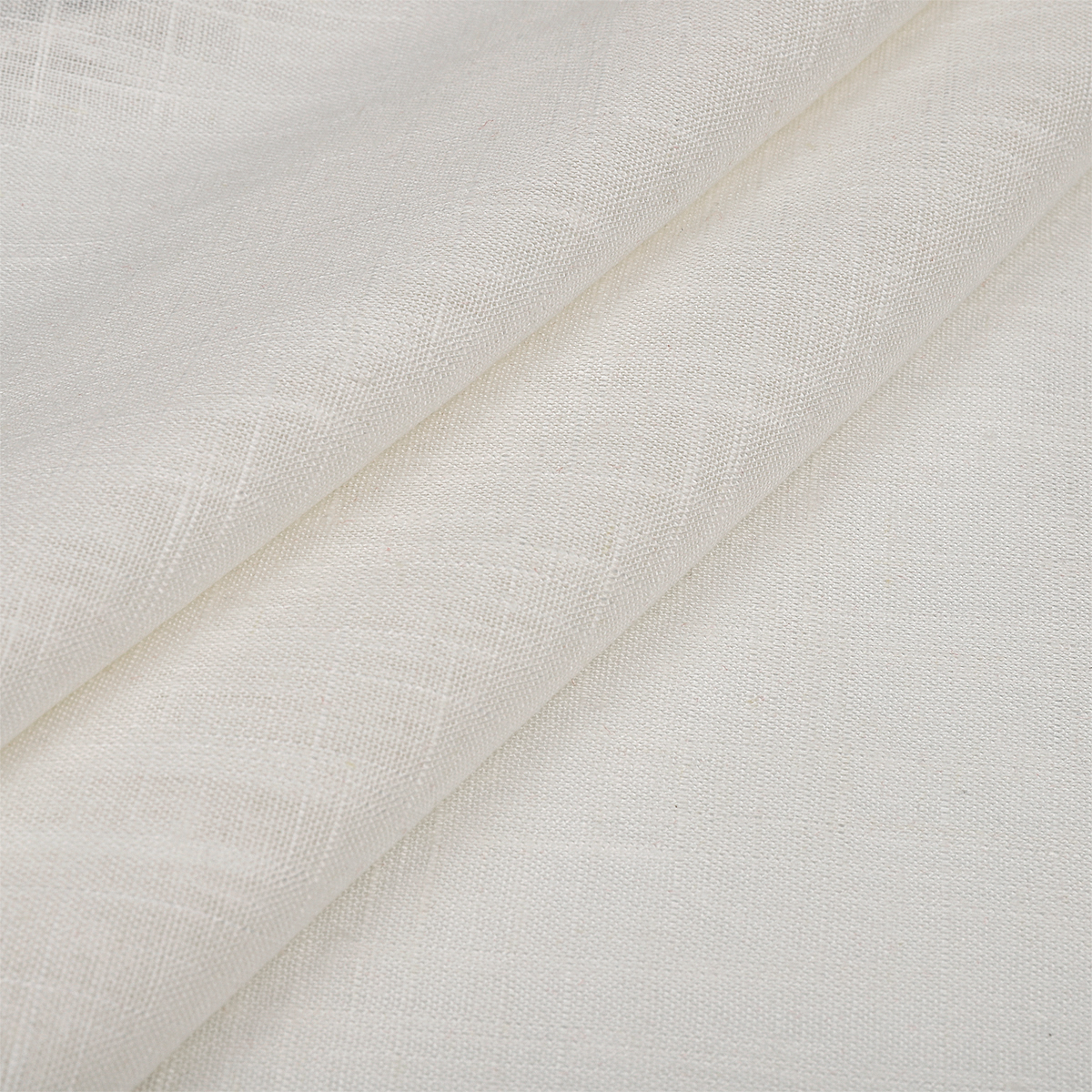 Ткань льняная TBY 1.4 х 2 м, цвет теплый белый - фото 3