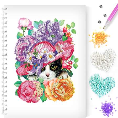 Алмазная мозаика Color Kit Котенок