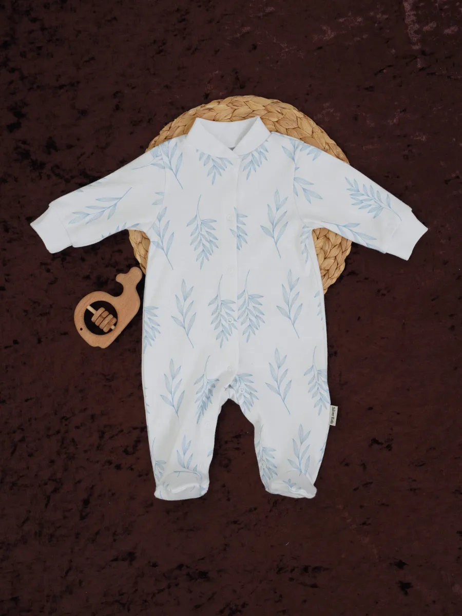 Комбинезон 3 шт Супер Пупс нбр/3пр/ком/сл/sk18синийлисточкиветочки - фото 17