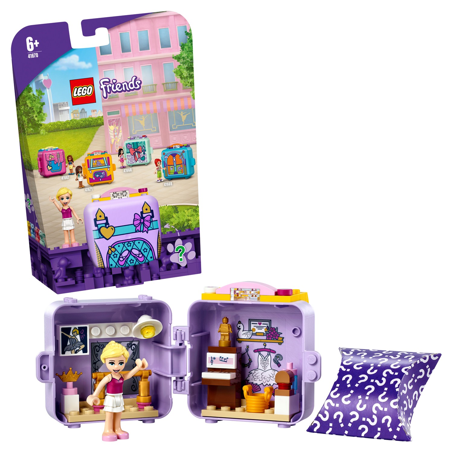 Конструктор LEGO Friends Кьюб для балета Стефани - фото 1