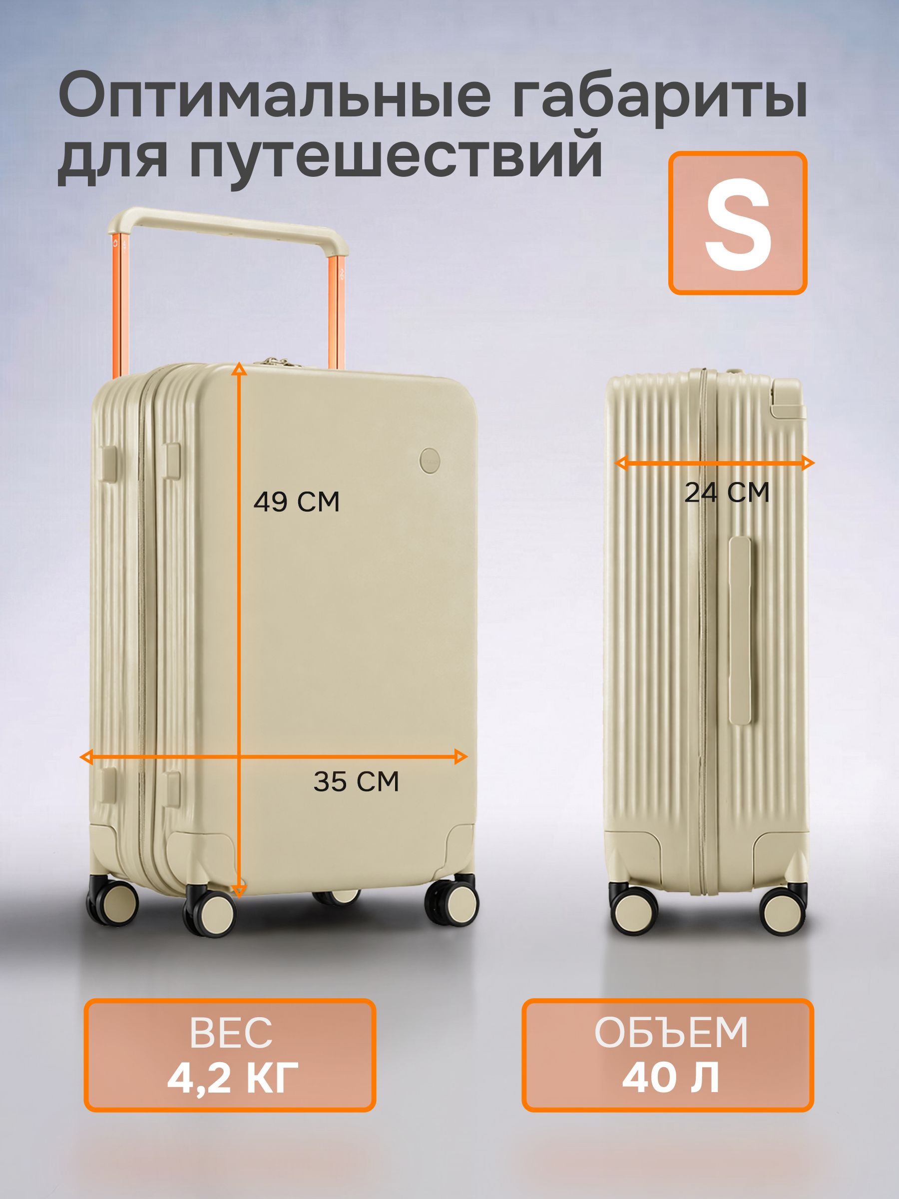 Чемодан MIXI - фото 3