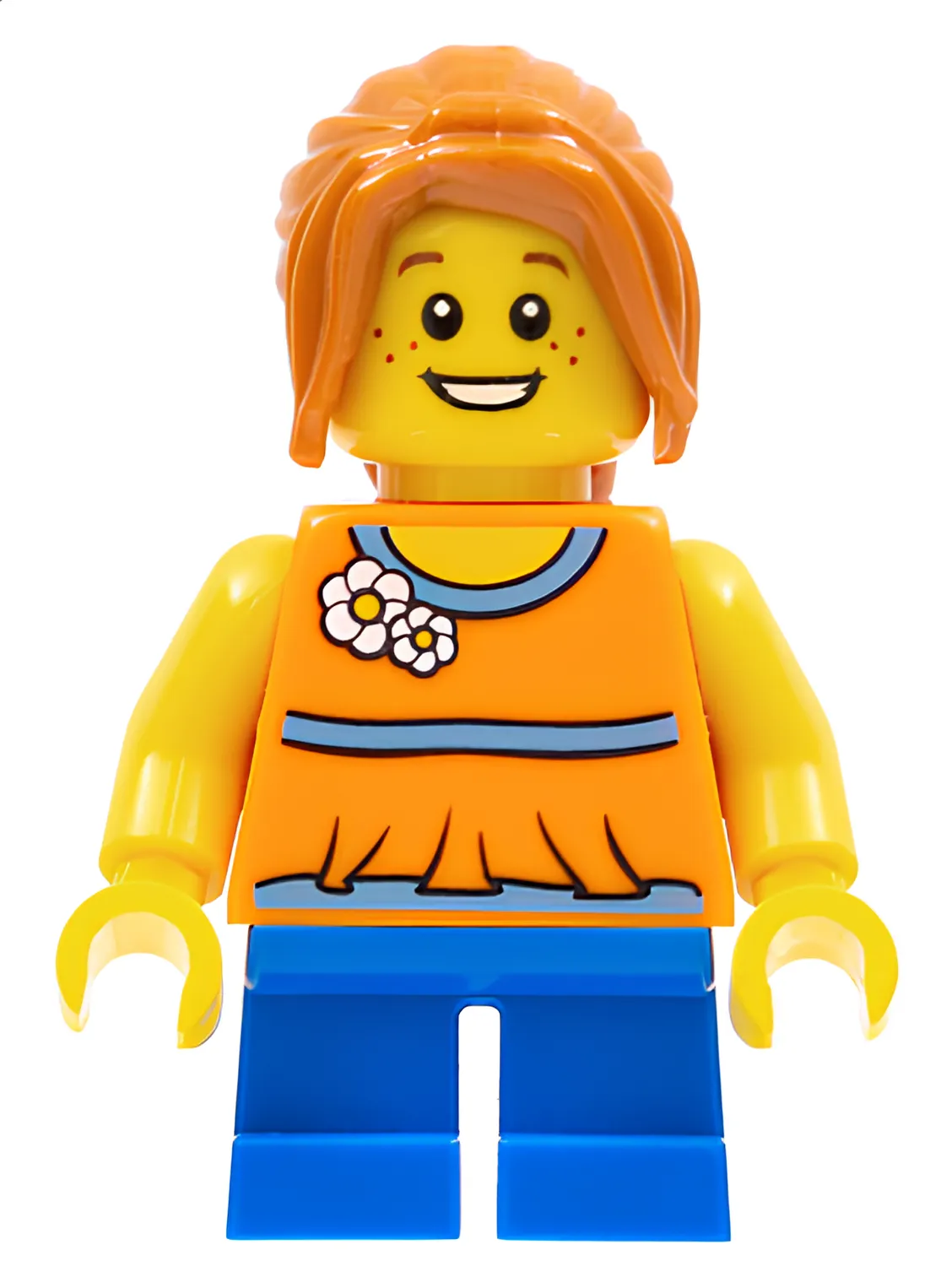 Фигурка LEGO Girl Blue Short - фото 1