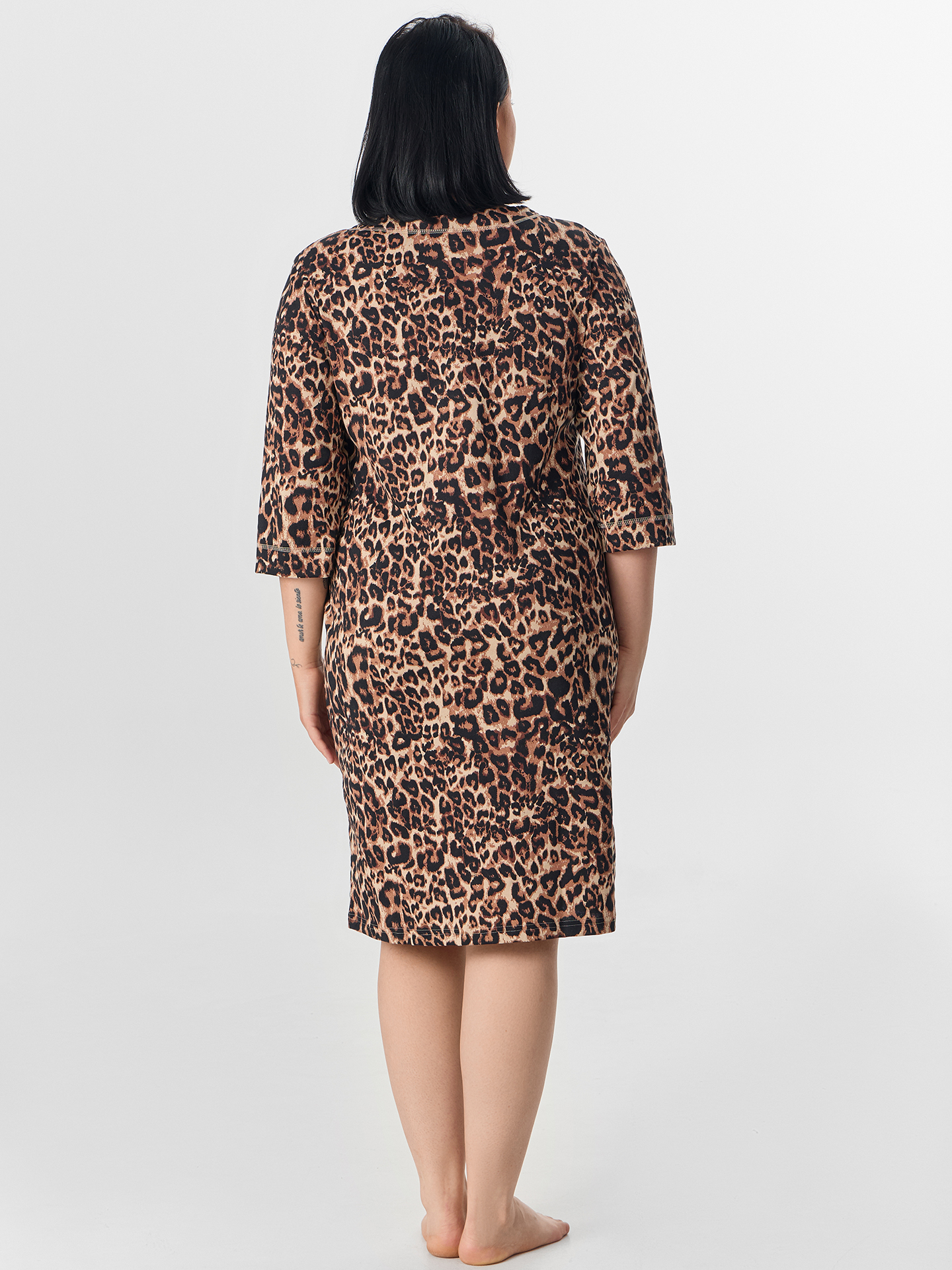 Халат Mark Formelle (Марк Формэль) 552266-1/леопард на песочном - фото 2