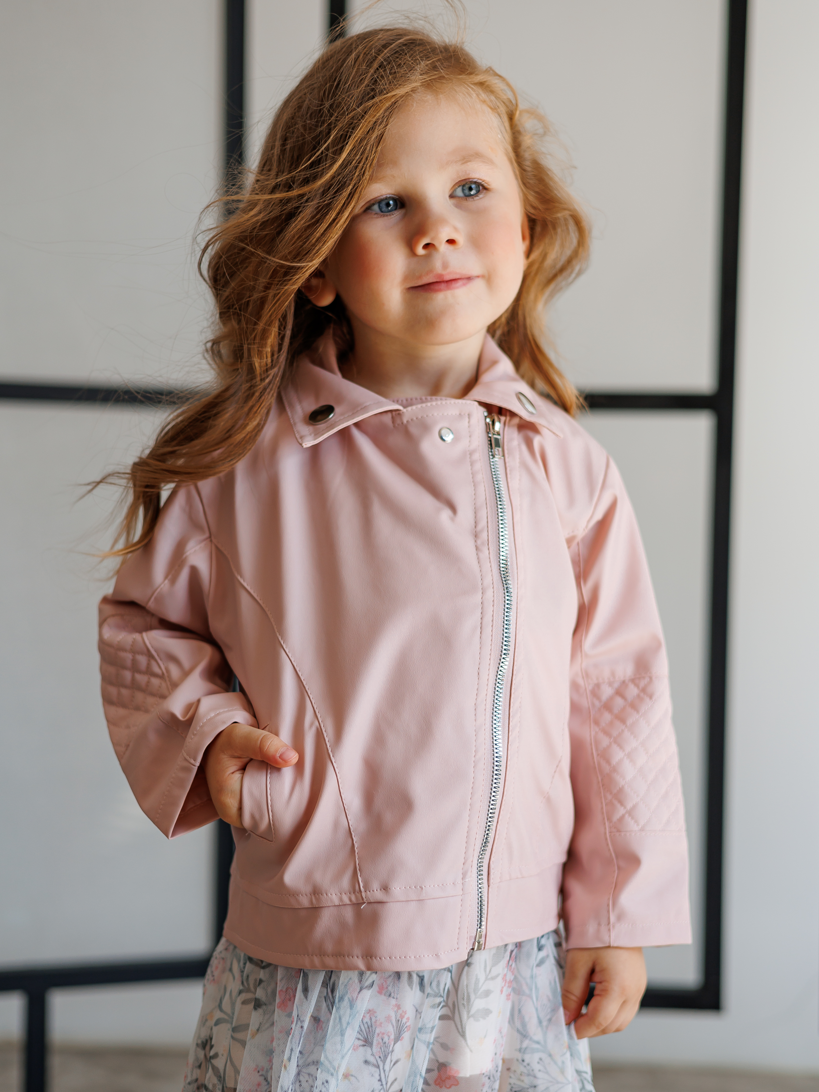 Куртка кожаная Artcher Jacket0003rose - фото 1