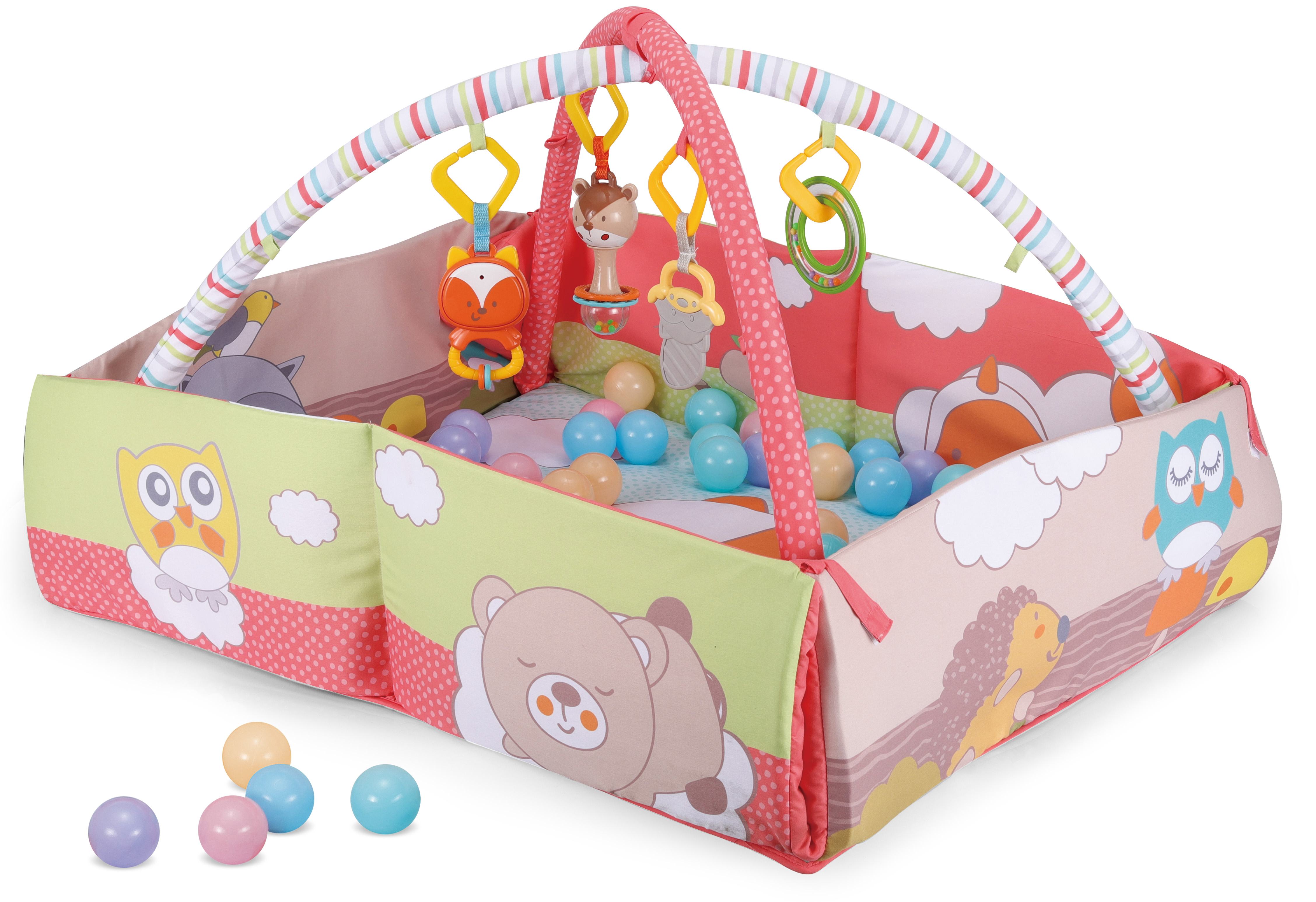 Коврик konig kids с дугами - фото 3