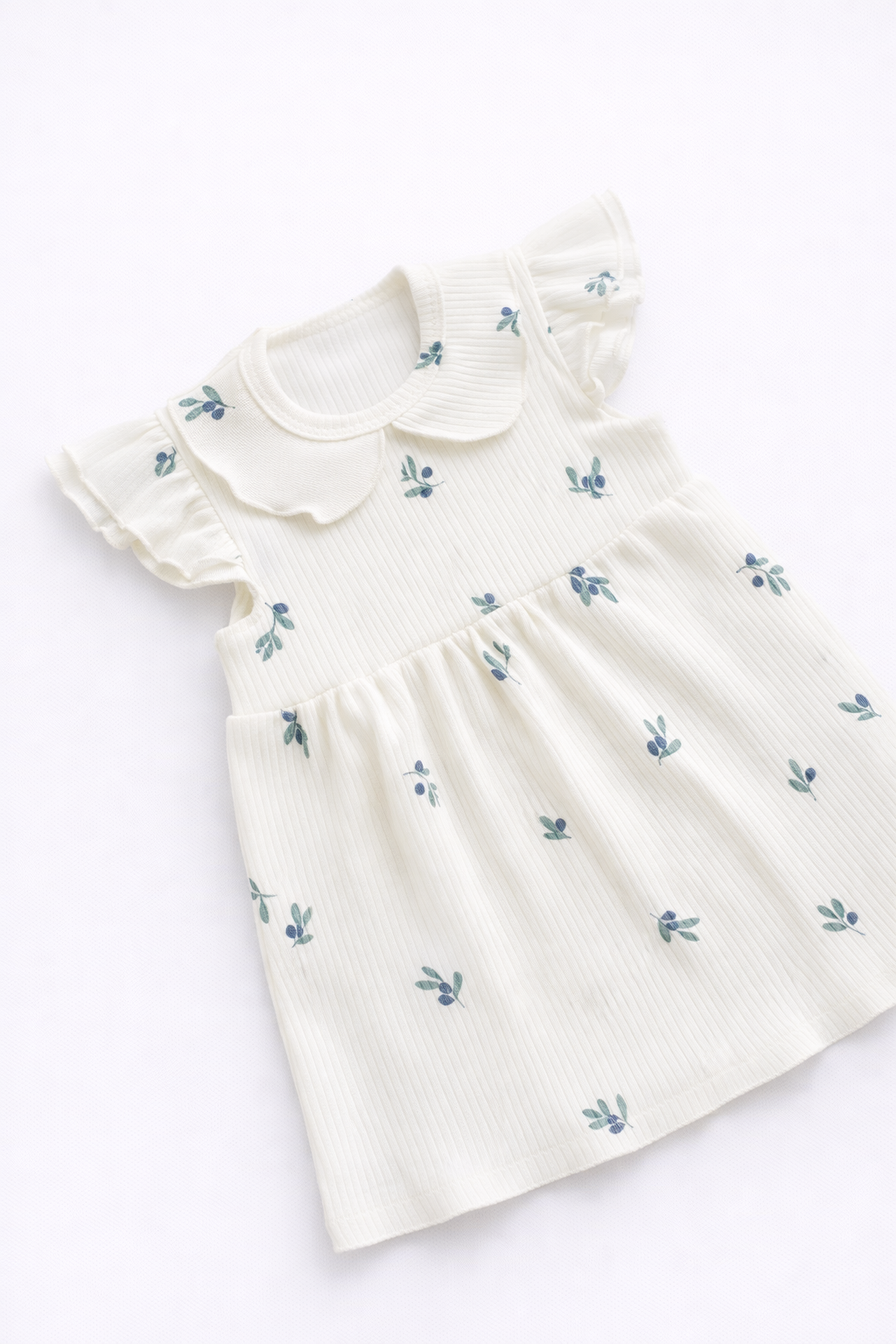 Боди-платье Супер Пупс бд/платье/2крыл/оливка - фото 1