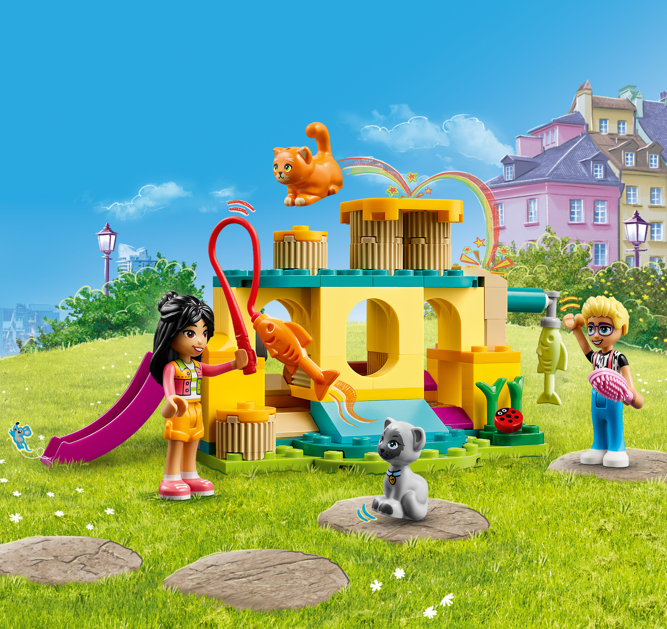 Конструктор LEGO Friends Приключение на площадке 87 дет. - фото 7