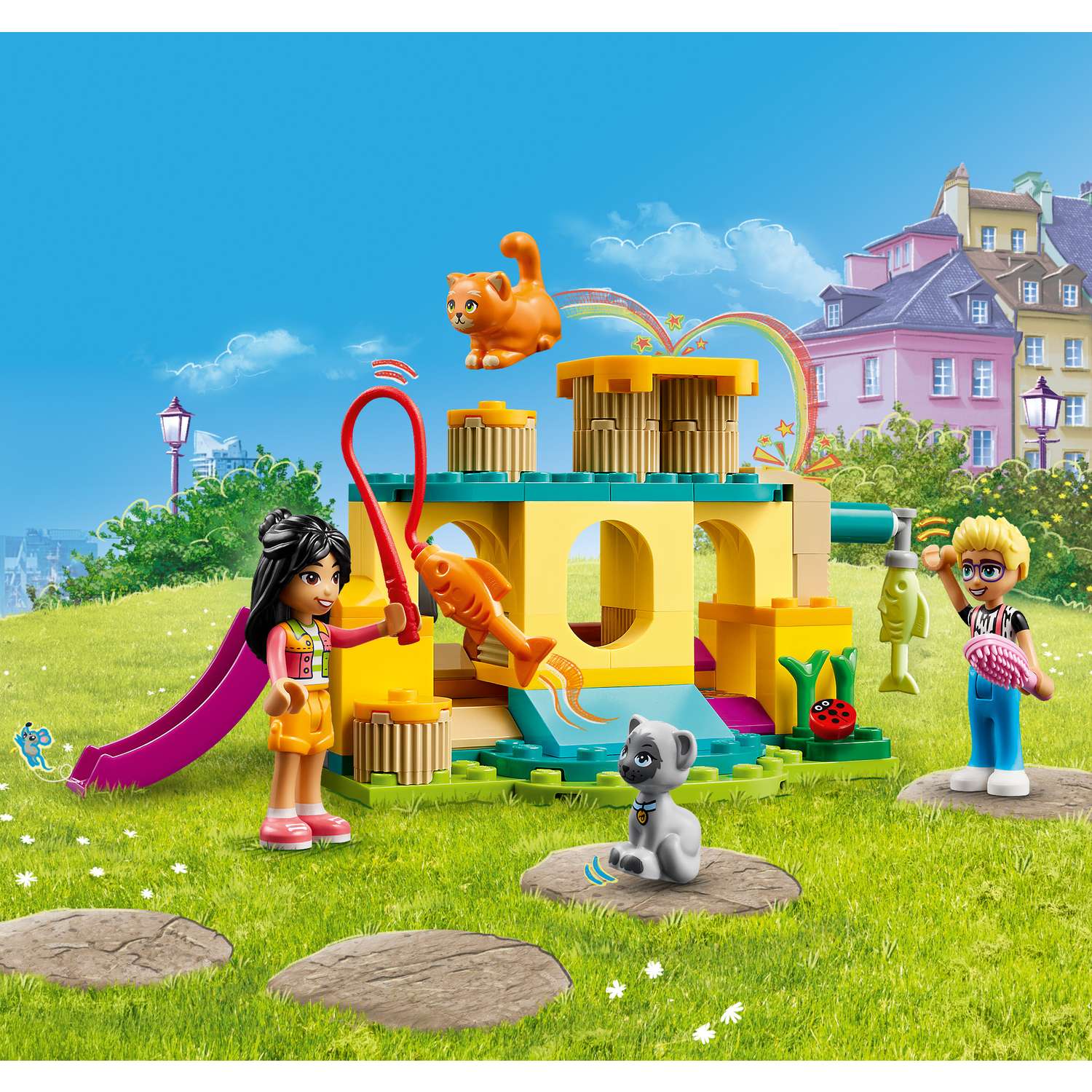 Конструктор LEGO Friends Приключение на площадке 87 дет. - фото 7