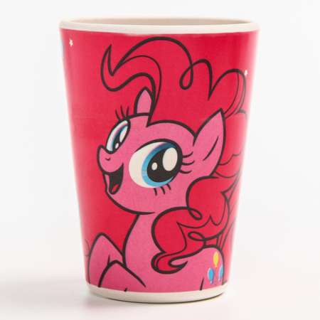 Набор бамбуковой посуды TVM «Пинки Пай». My Little Pony