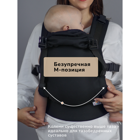 Эргорюкзак СлингУля Супер-м беби 2+