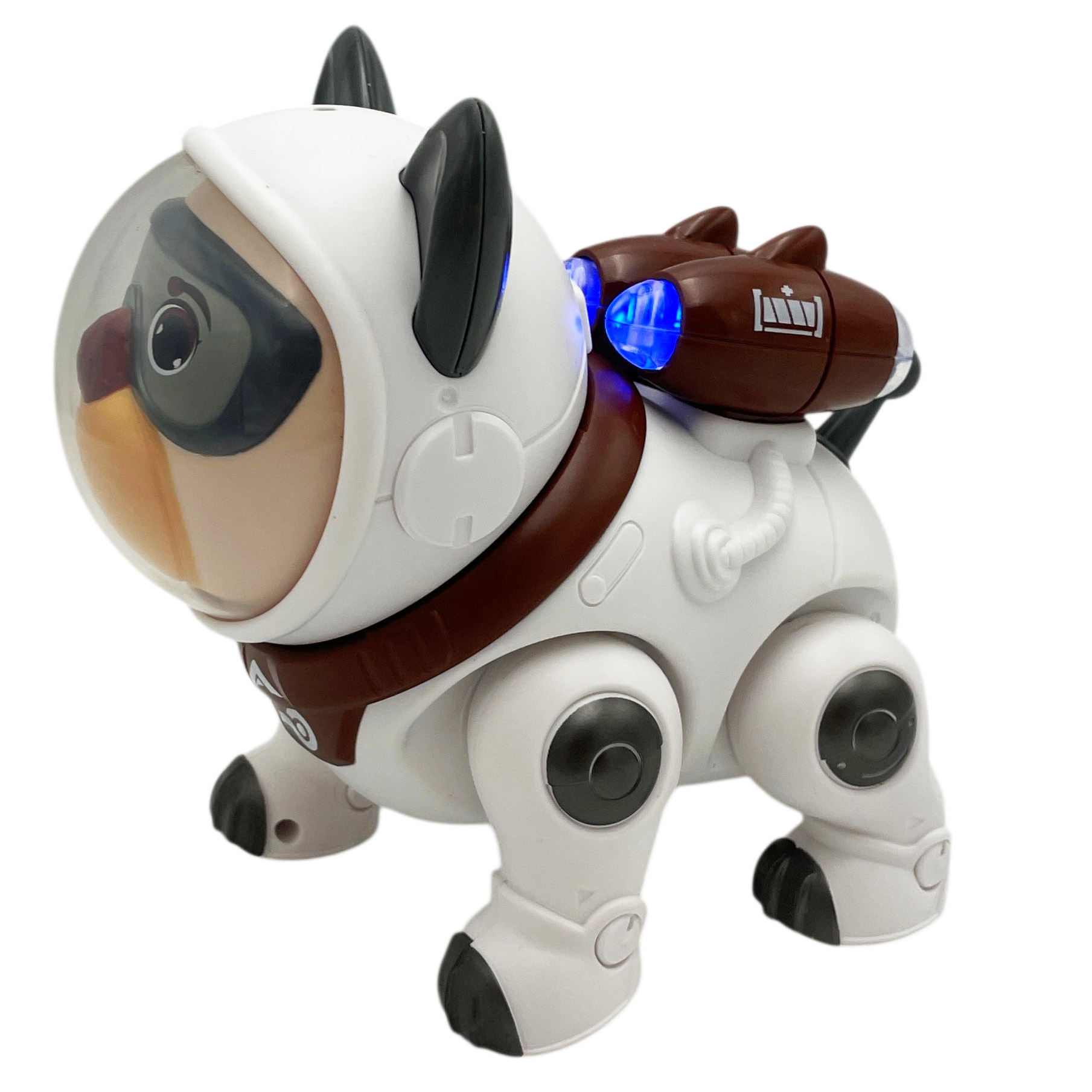 Собака РУ LANSI WORLD Космонавт интерактивная - фото 13