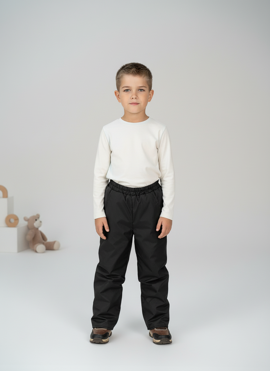 Брюки Arctic kids 10-004/2 черный - фото 1