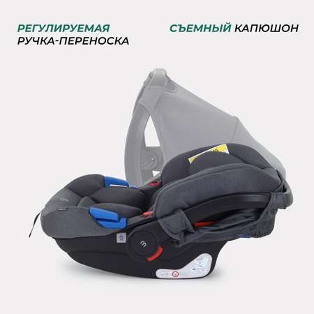 Автокресло MOWbaby STEP Grey 0 (0 -13 кг)