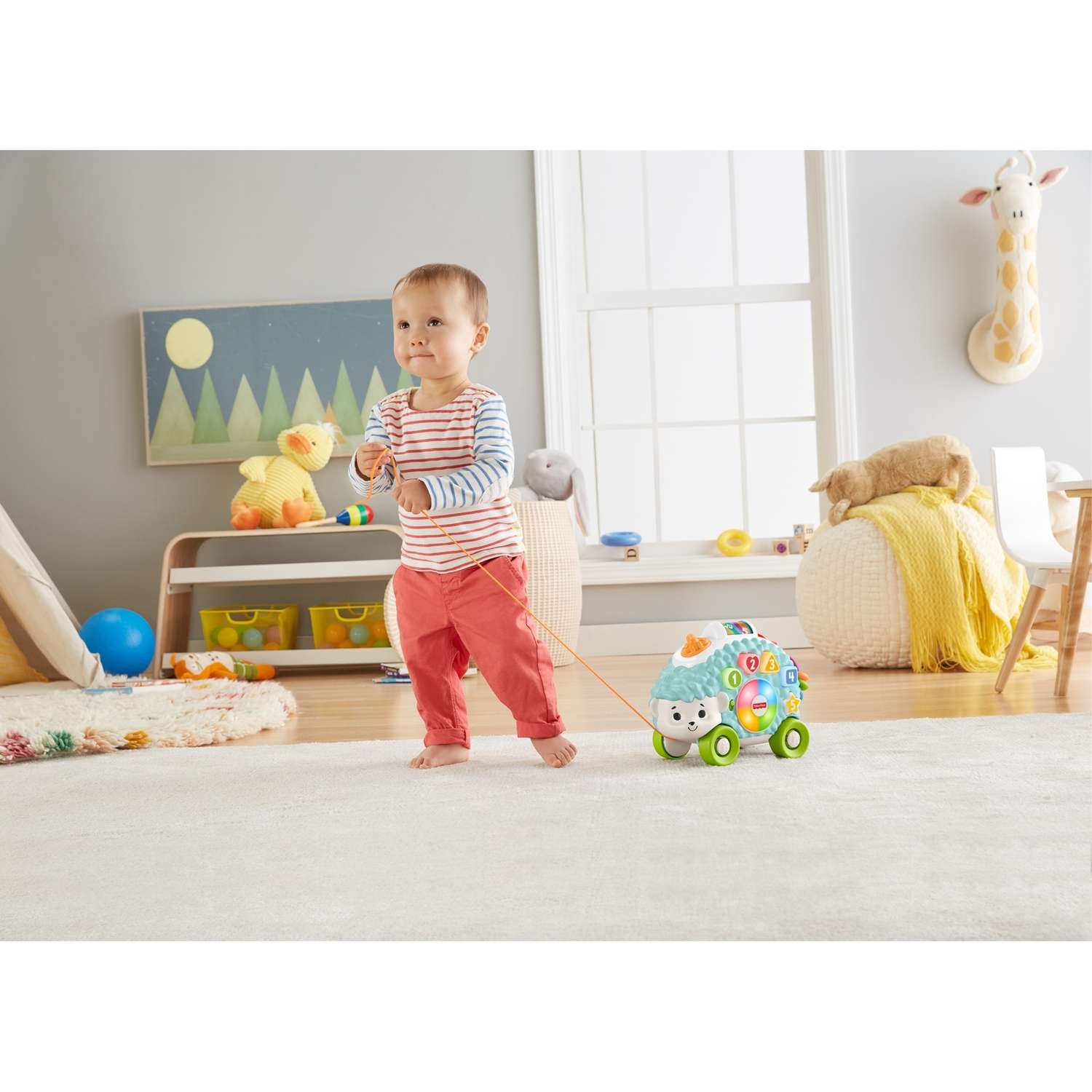 Игрушка Fisher Price Линкималс Обучающий Ёжик музыкальный для малышей развивающая GJB14 - фото 10