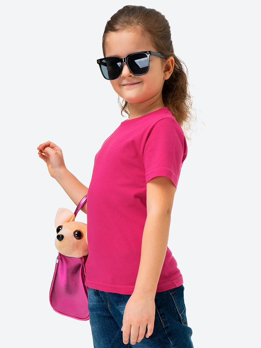 Футболка HappyFox HappyFox6603малиновый - фото 1