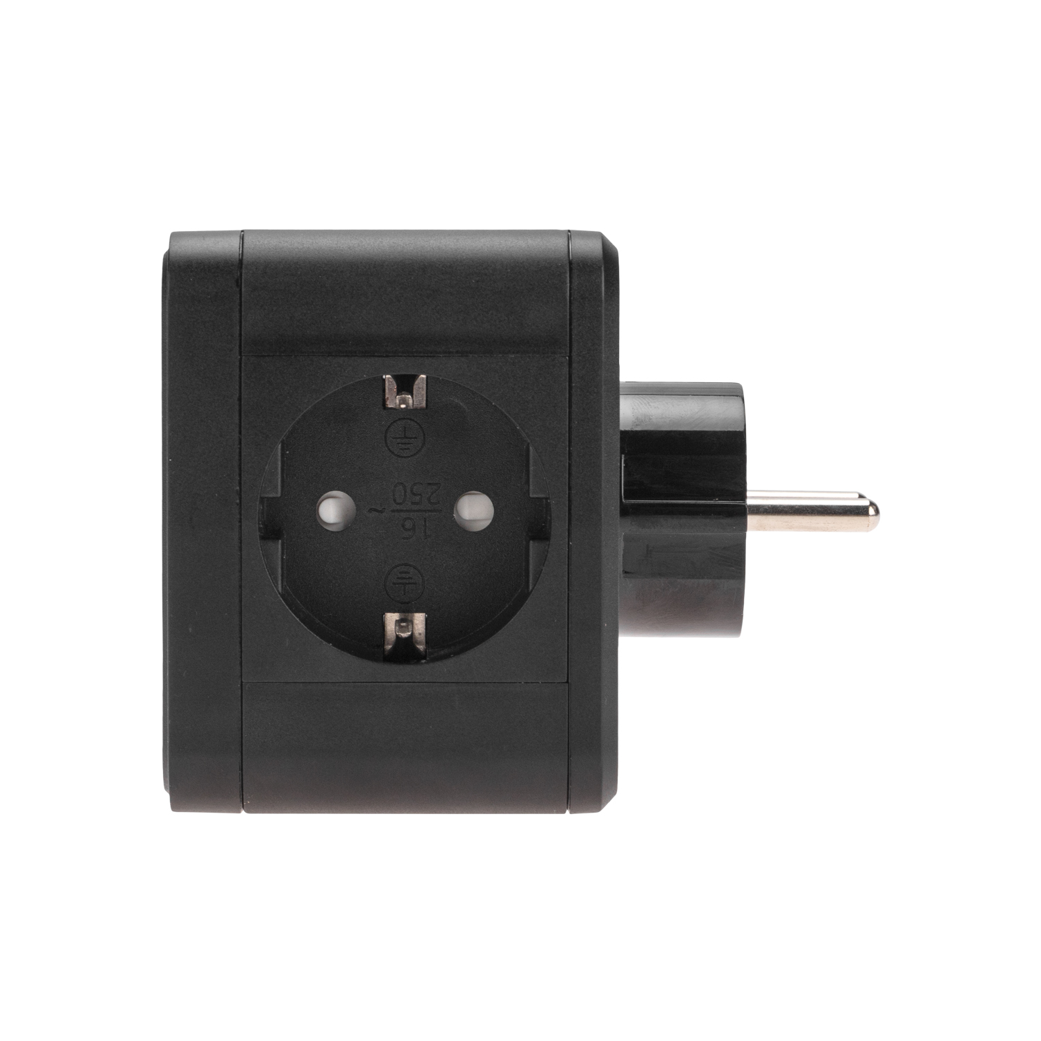 Двойник электрический REXANT 16А с/з 2хUSB-A USB Type-C с ночной подсветкой - фото 5