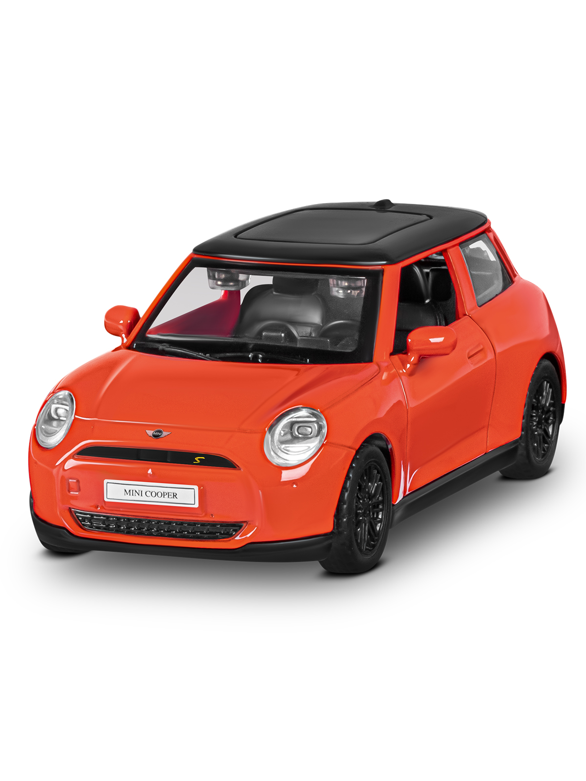 Автомобиль АВТОпанорама BMW Mini Cooper 1:34 JB1251775 - фото 17