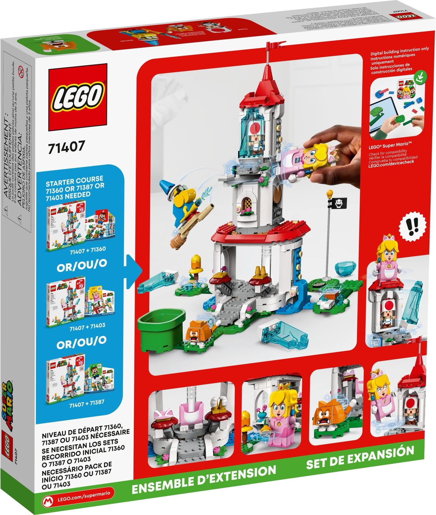 Конструктор LEGO Super Mario 71407 494 дет. - фото 4
