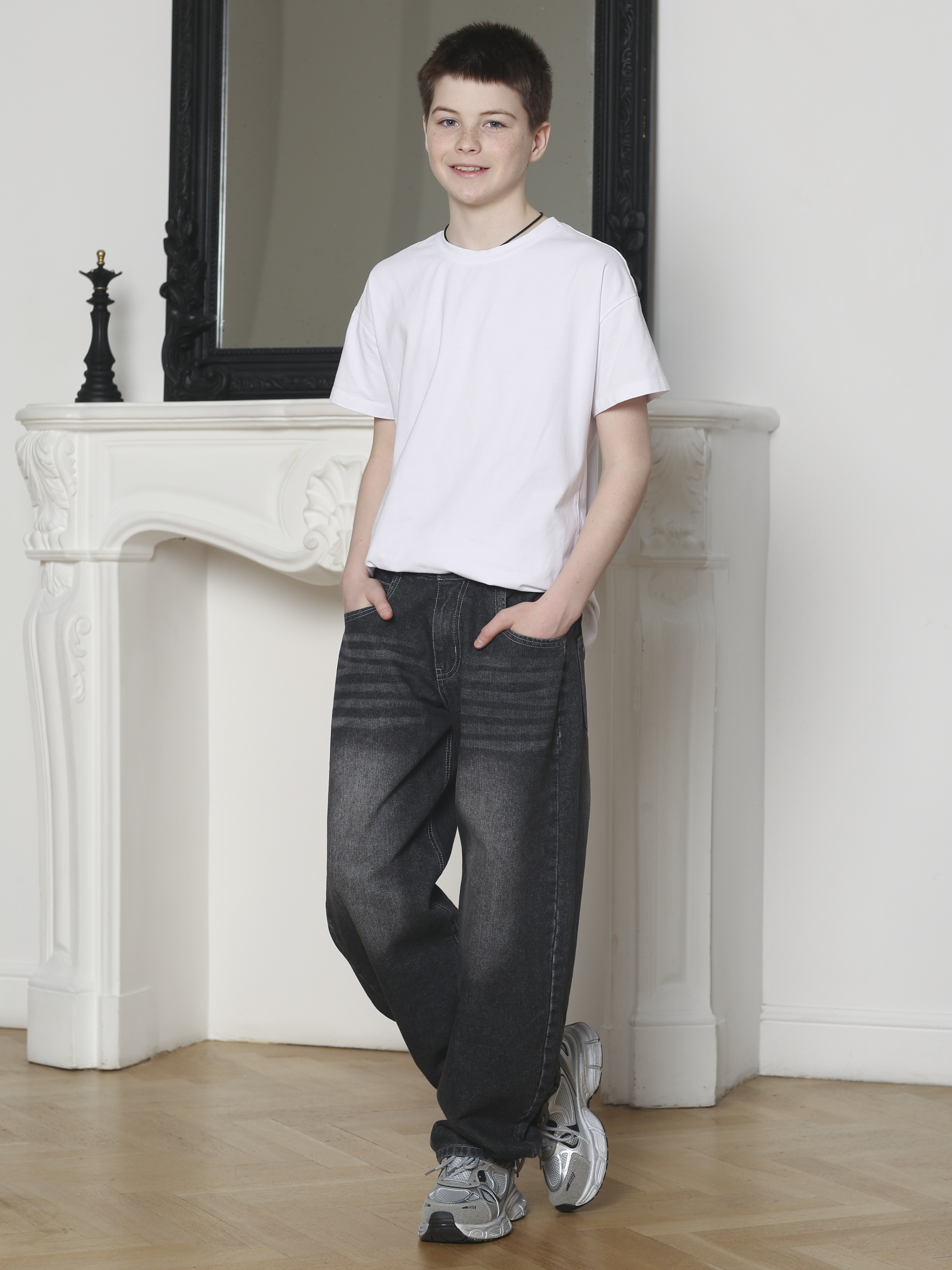 Джинсы-багги СИНИЙ МИР R170-IL - фото 5