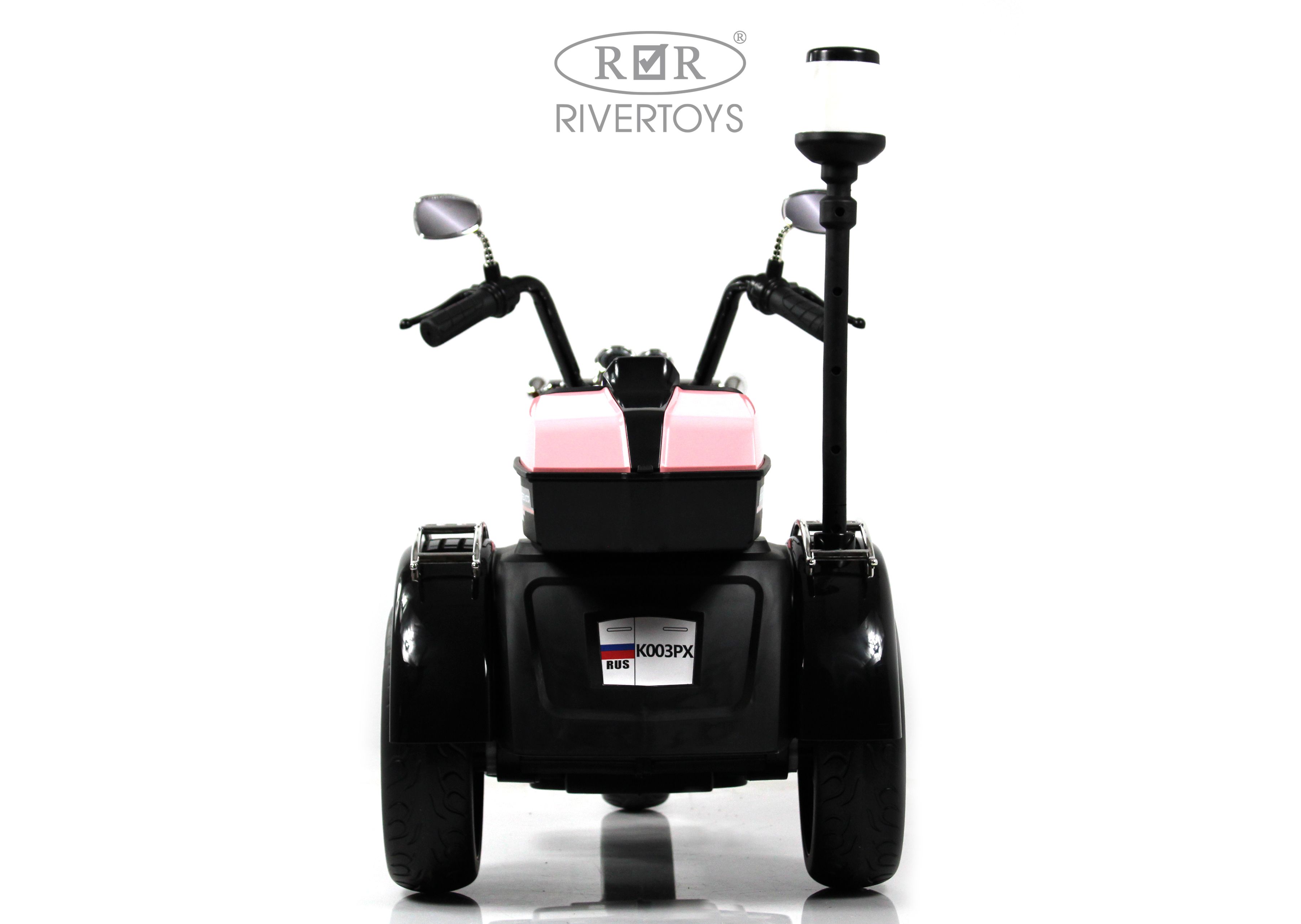 Электромобиль RIVERTOYS K003PX-PINK - фото 5