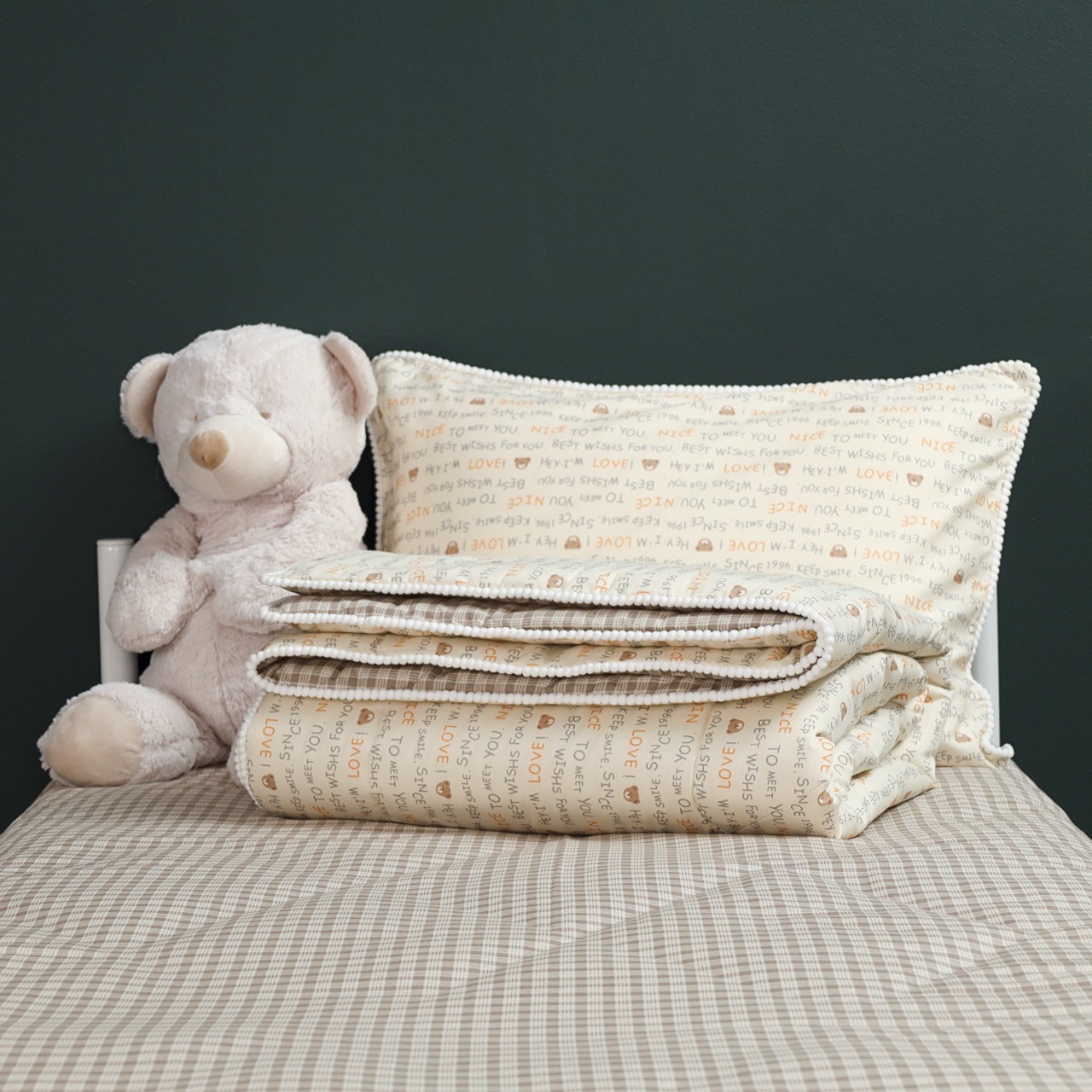 Комплект постельного белья Sofi de Marko Тэдди полутораспальный 3 предм. - фото 4