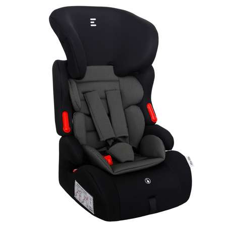 Автокресло Еду-Еду Lux 1/2/3 (9-36 кг) серый