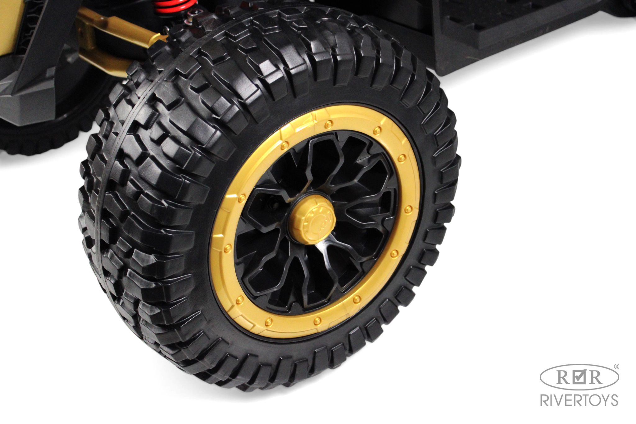 Электромобиль RIVERTOYS Z888VO-BLACK С пультом ДУ - фото 5