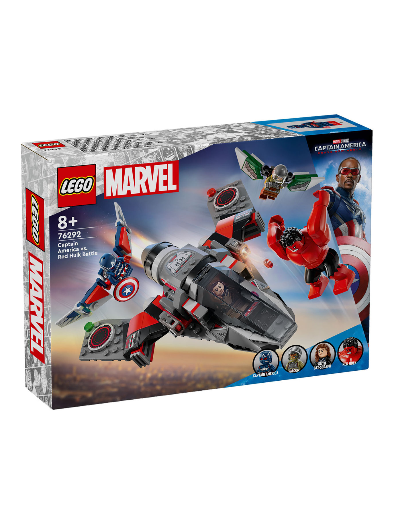 Конструктор LEGO Marvel Super Heroes Капитан Америка 174 дет. - фото 1