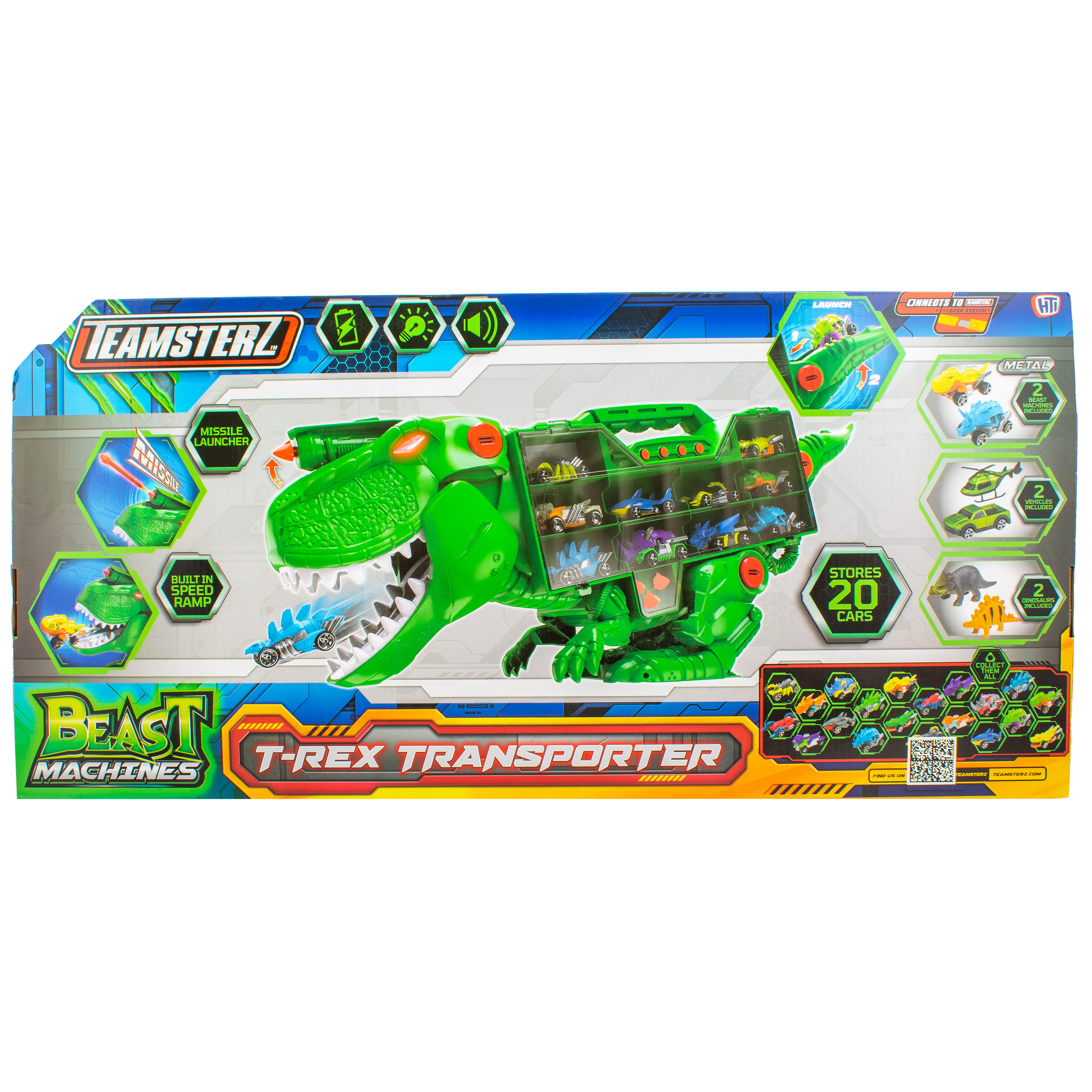 Трек HTI Транспортер тираннозавр 1417559 - фото 12