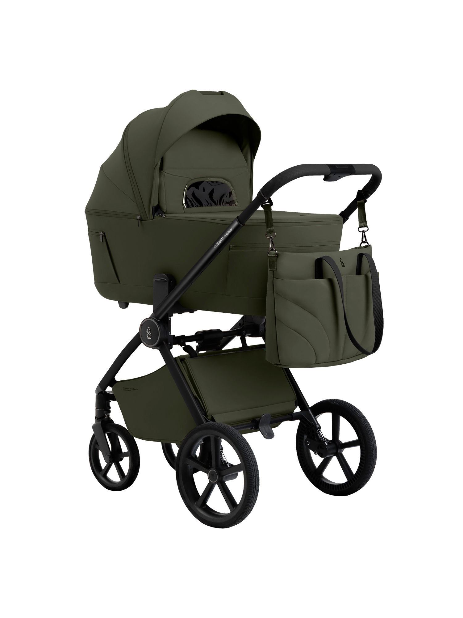 Коляска 3в1 Sweet Baby Elegante Therma Colore зеленый - фото 17