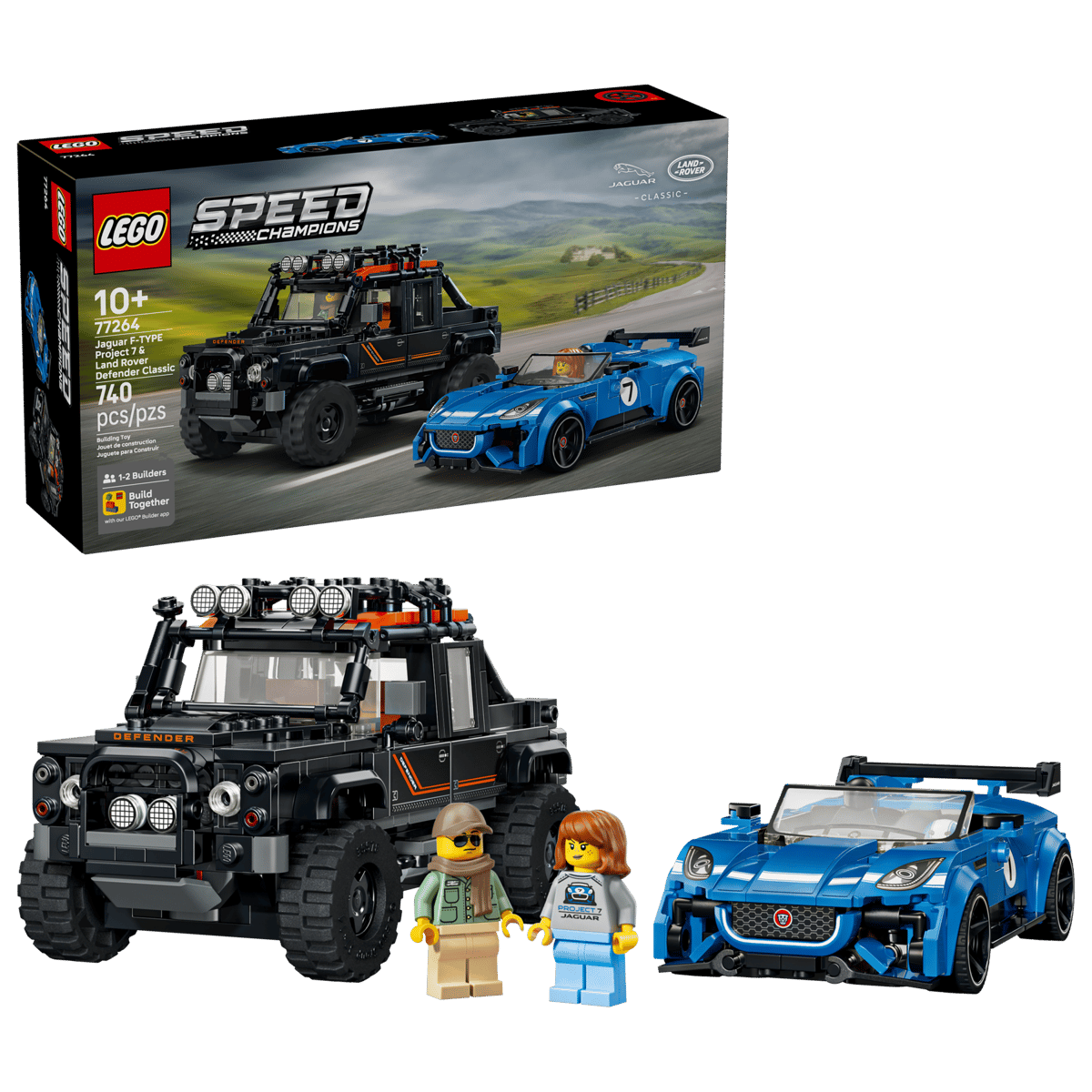 Конструктор LEGO Speed Champions 740 дет. - фото 1