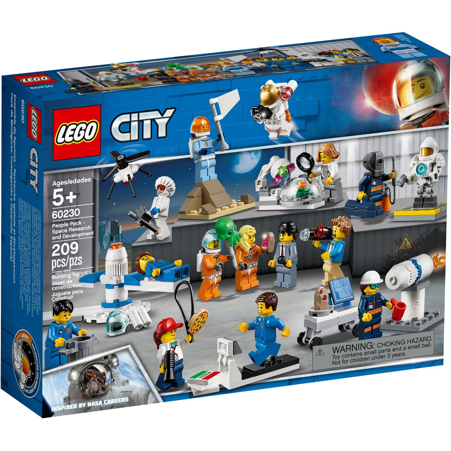 Конструктор LEGO City Исследования космоса блочный - фото 1