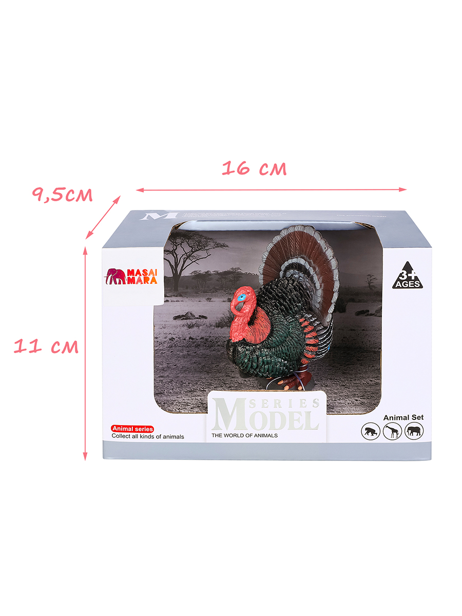 Игровой набор Masai Mara Индюк на ферме - фото 6