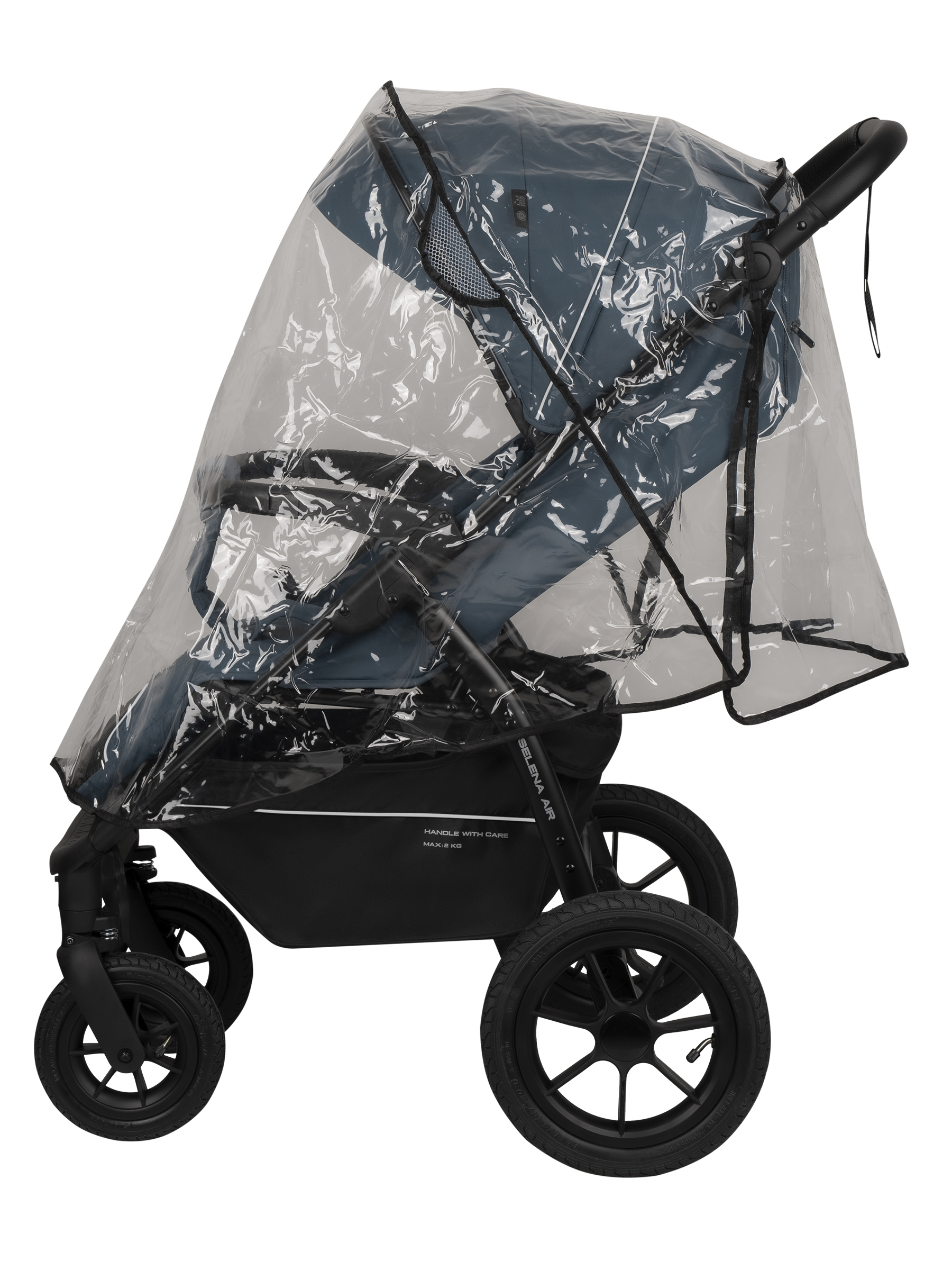 Коляска прогулочная JOVOLA Selena Air new синий - фото 11