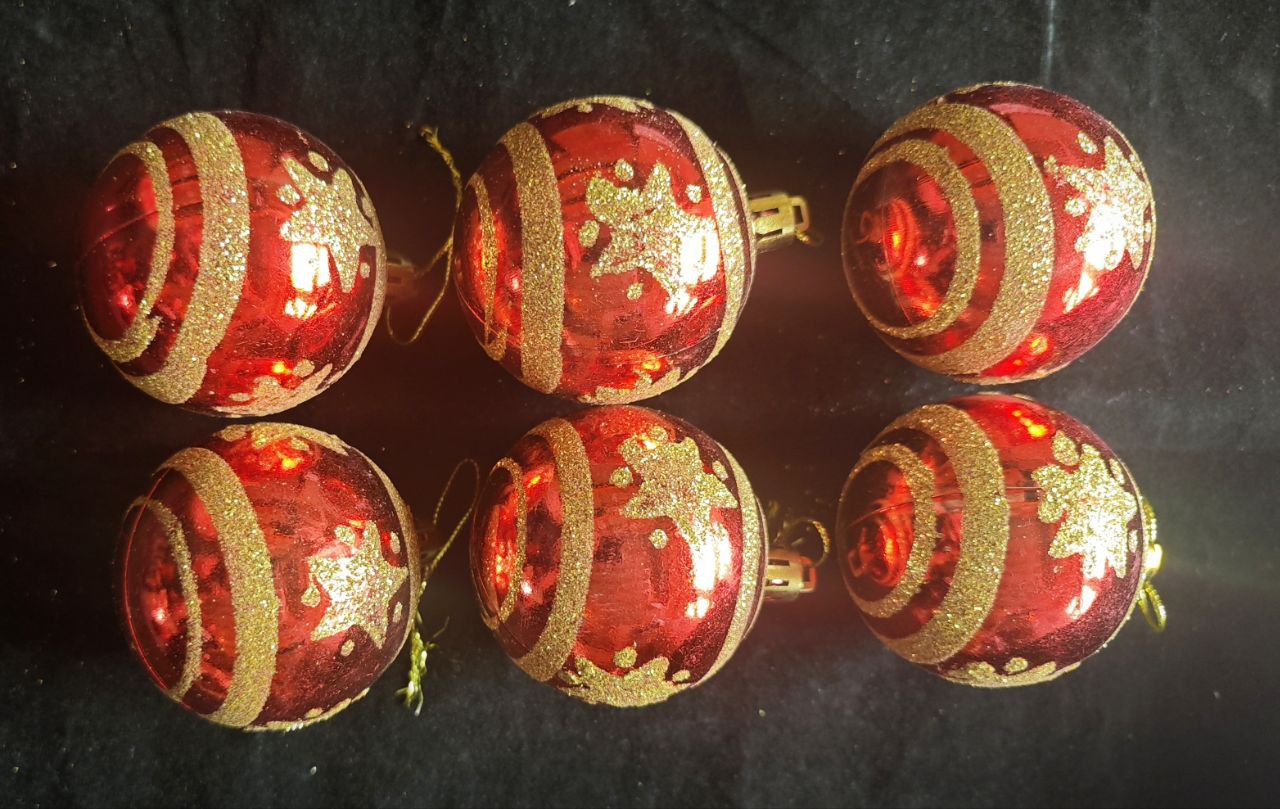 Украшение ёлочное Магия праздника NB0606-05 (6шт) - фото 1