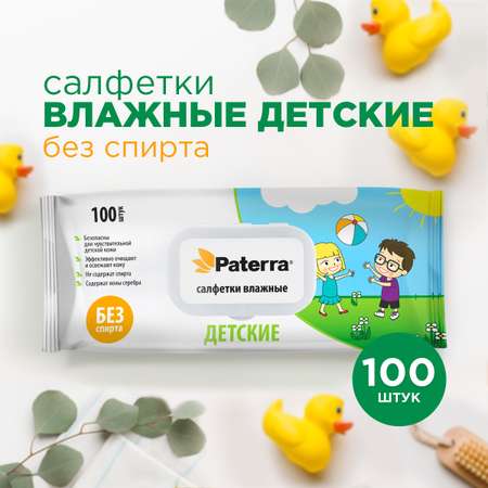 Влажные салфетки Paterra