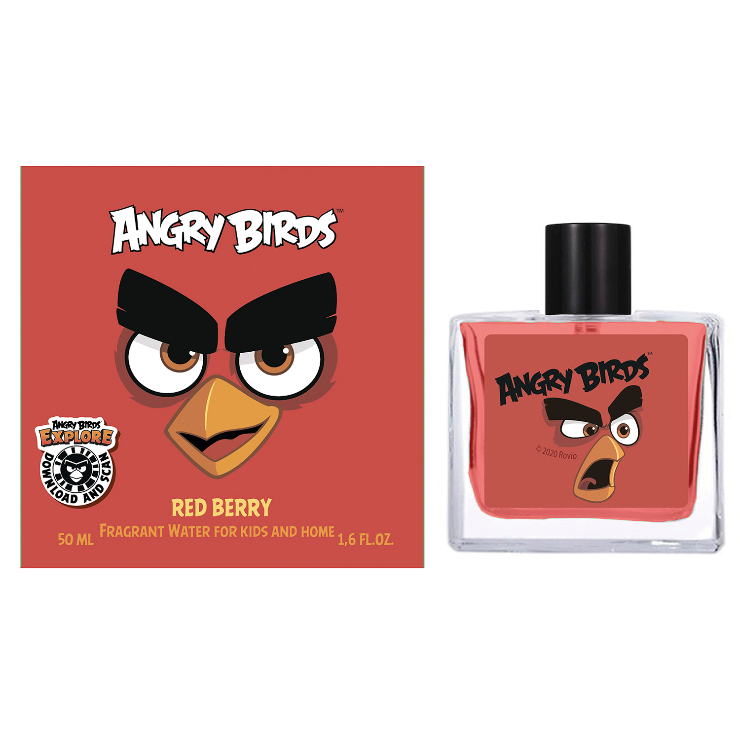 Душистая вода Angry Birds Red berry 50мл - фото 1