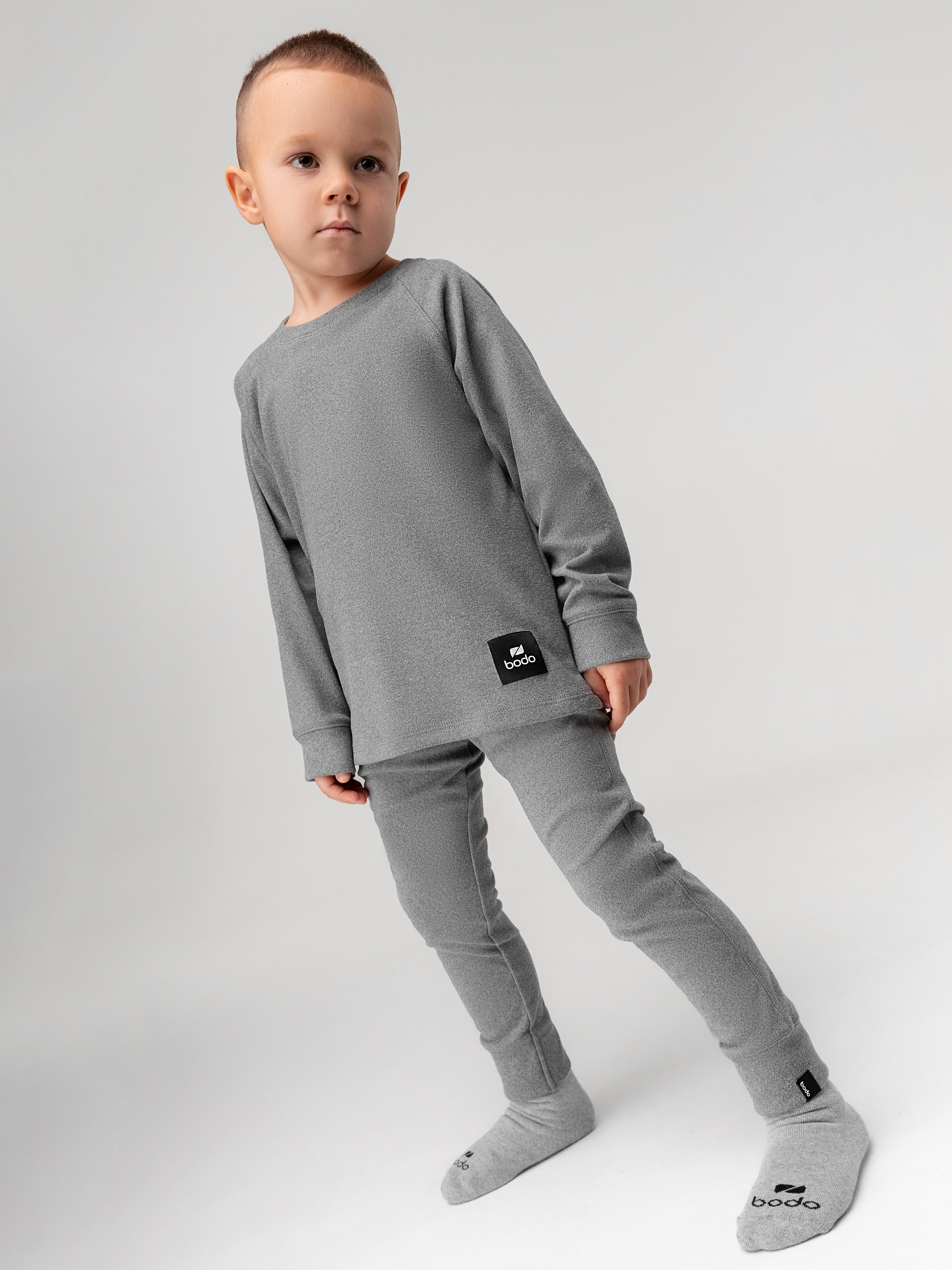 Костюм BODO 11-647MU_серый меланж - фото 6