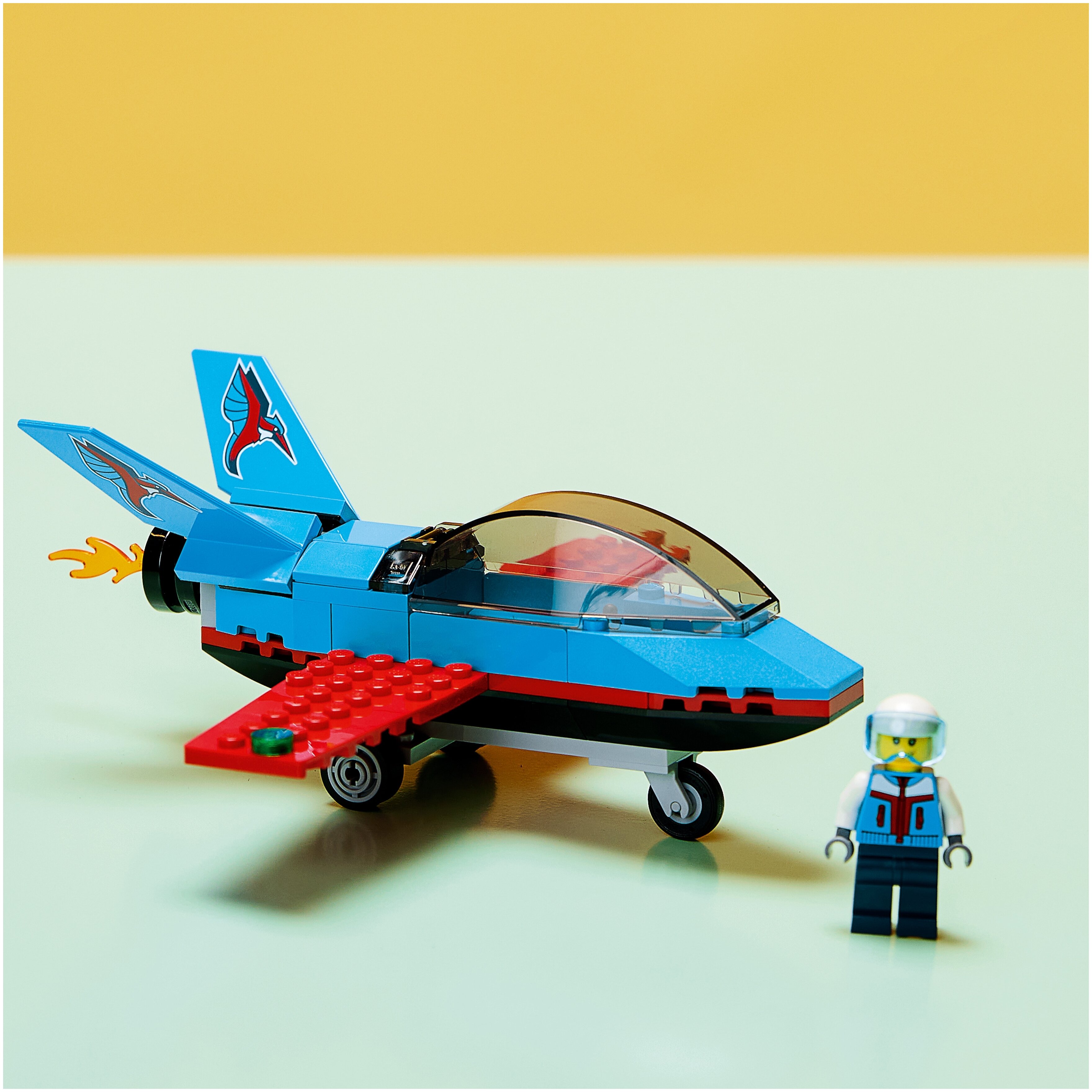 Конструктор LEGO City Stunt plane блочный - фото 9
